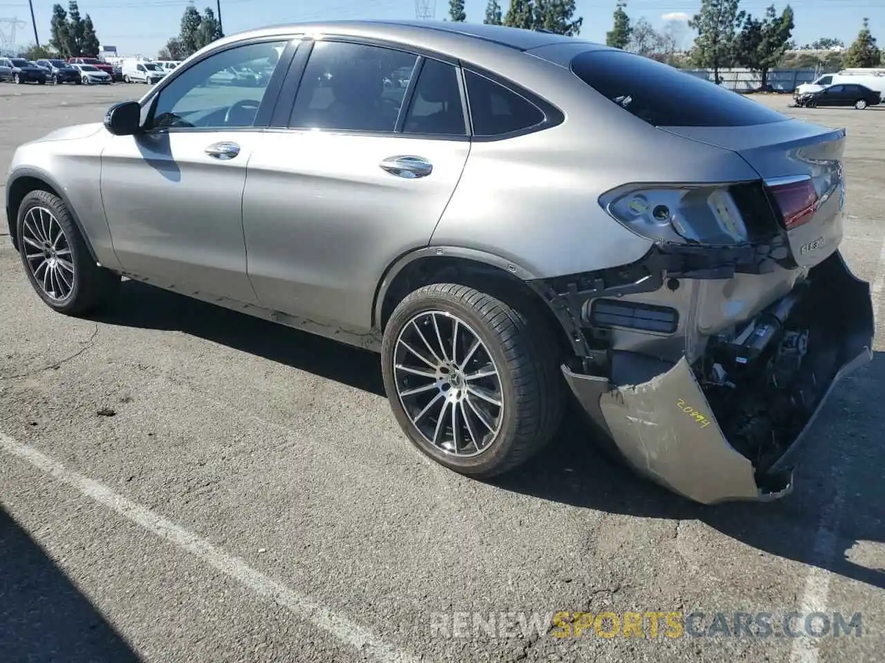 2 Photograph of a damaged car W1N0J8EB4PG153769 MERCEDES-BENZ GLC-CLASS 2023