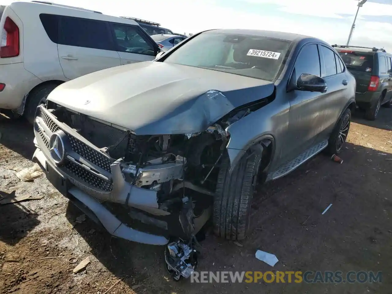 1 Photograph of a damaged car W1N0J8EB9PG127930 MERCEDES-BENZ GLC-CLASS 2023