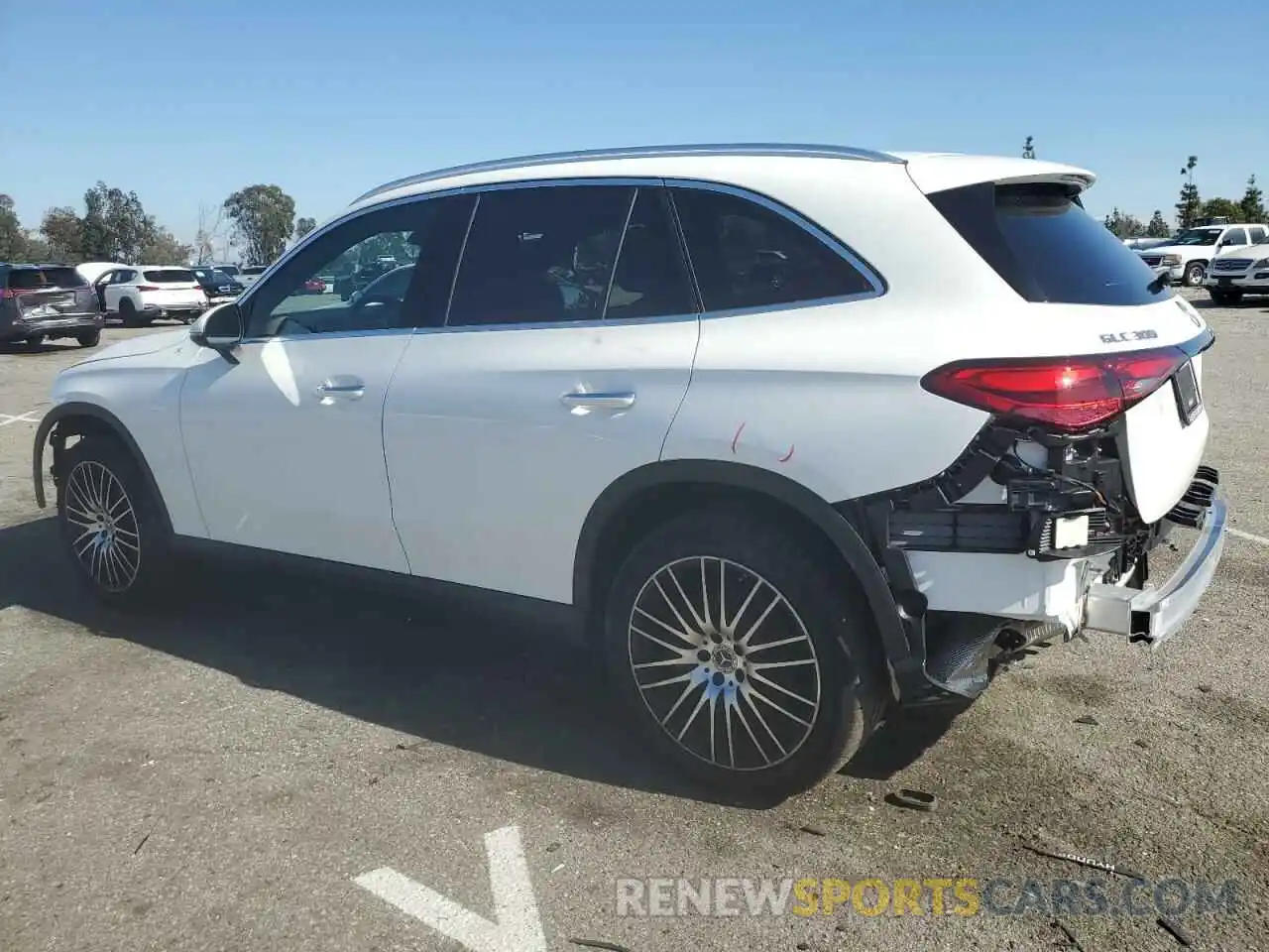 2 Photograph of a damaged car W1NKM4GB3PU017009 MERCEDES-BENZ GLC-CLASS 2023