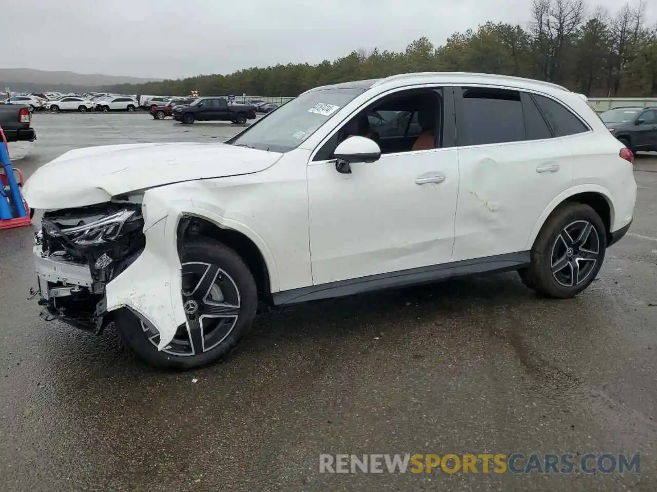 1 Photograph of a damaged car W1NKM4HB9RF077575 MERCEDES-BENZ GLC-CLASS 2024