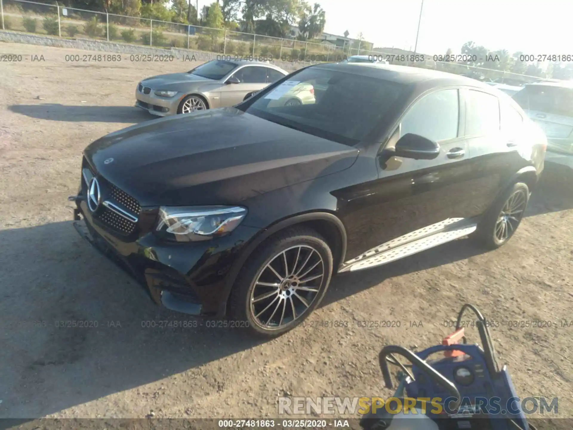 2 Photograph of a damaged car WDC0J4KB2KF545131 MERCEDES-BENZ GLC COUPE 2019