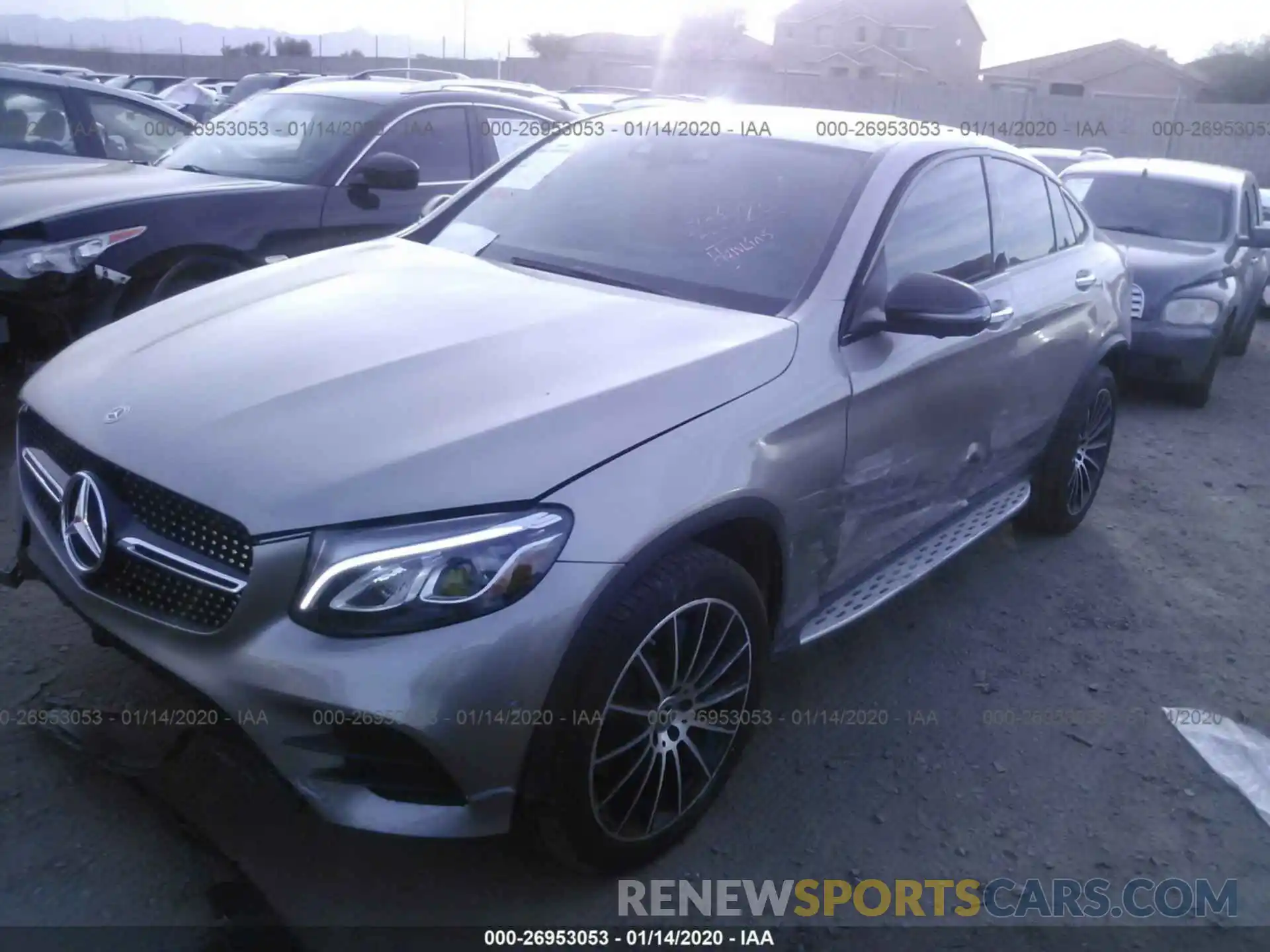 6 Photograph of a damaged car WDC0J4KB2KF608602 MERCEDES-BENZ GLC COUPE 2019