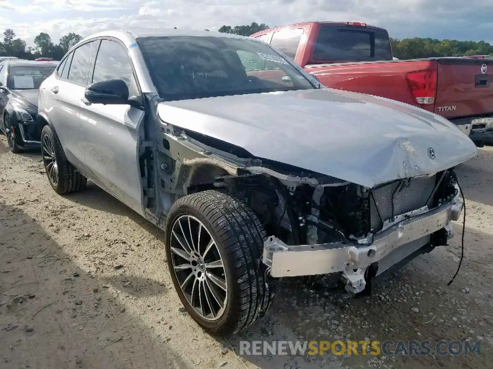 1 Photograph of a damaged car WDC0J4KB4KF590636 MERCEDES-BENZ GLC COUPE 2019