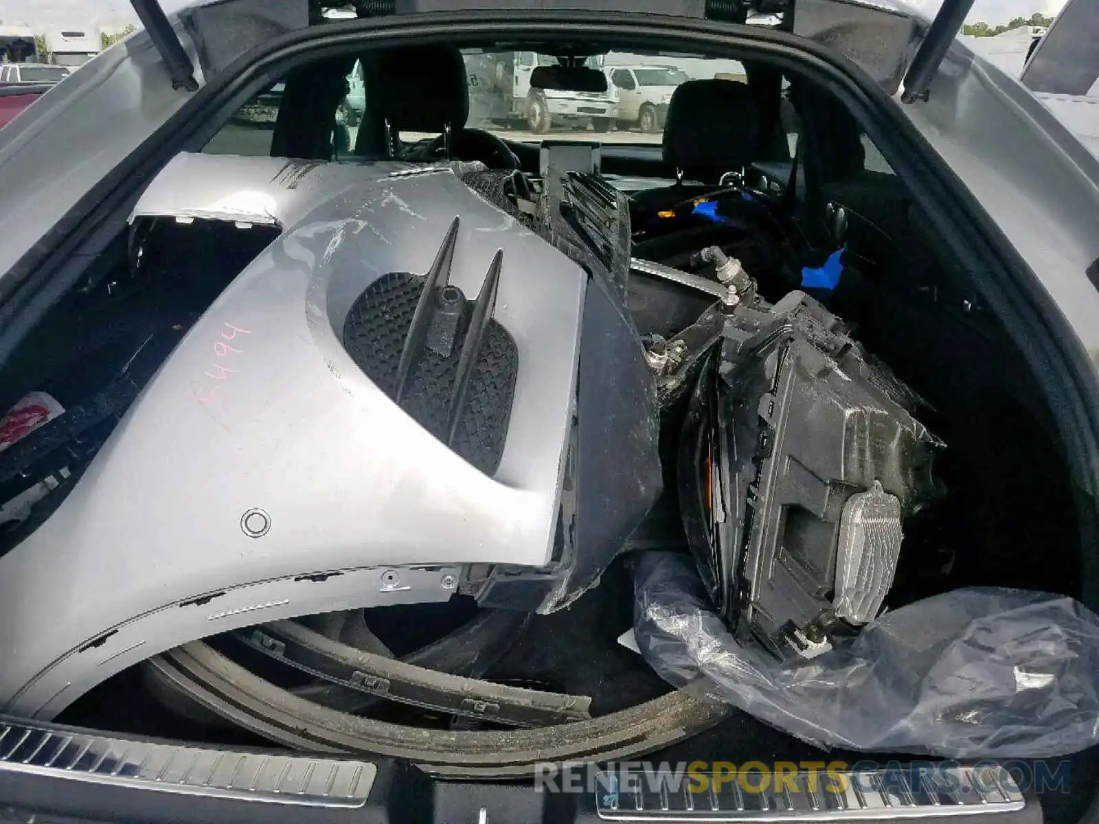 9 Photograph of a damaged car WDC0J4KB4KF590636 MERCEDES-BENZ GLC COUPE 2019