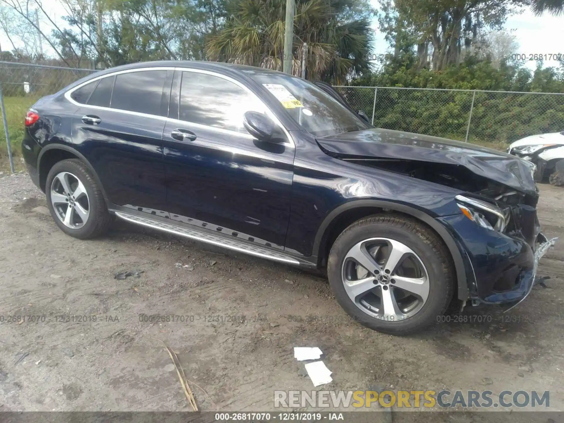 1 Photograph of a damaged car WDC0J4KB5KF532390 MERCEDES-BENZ GLC COUPE 2019