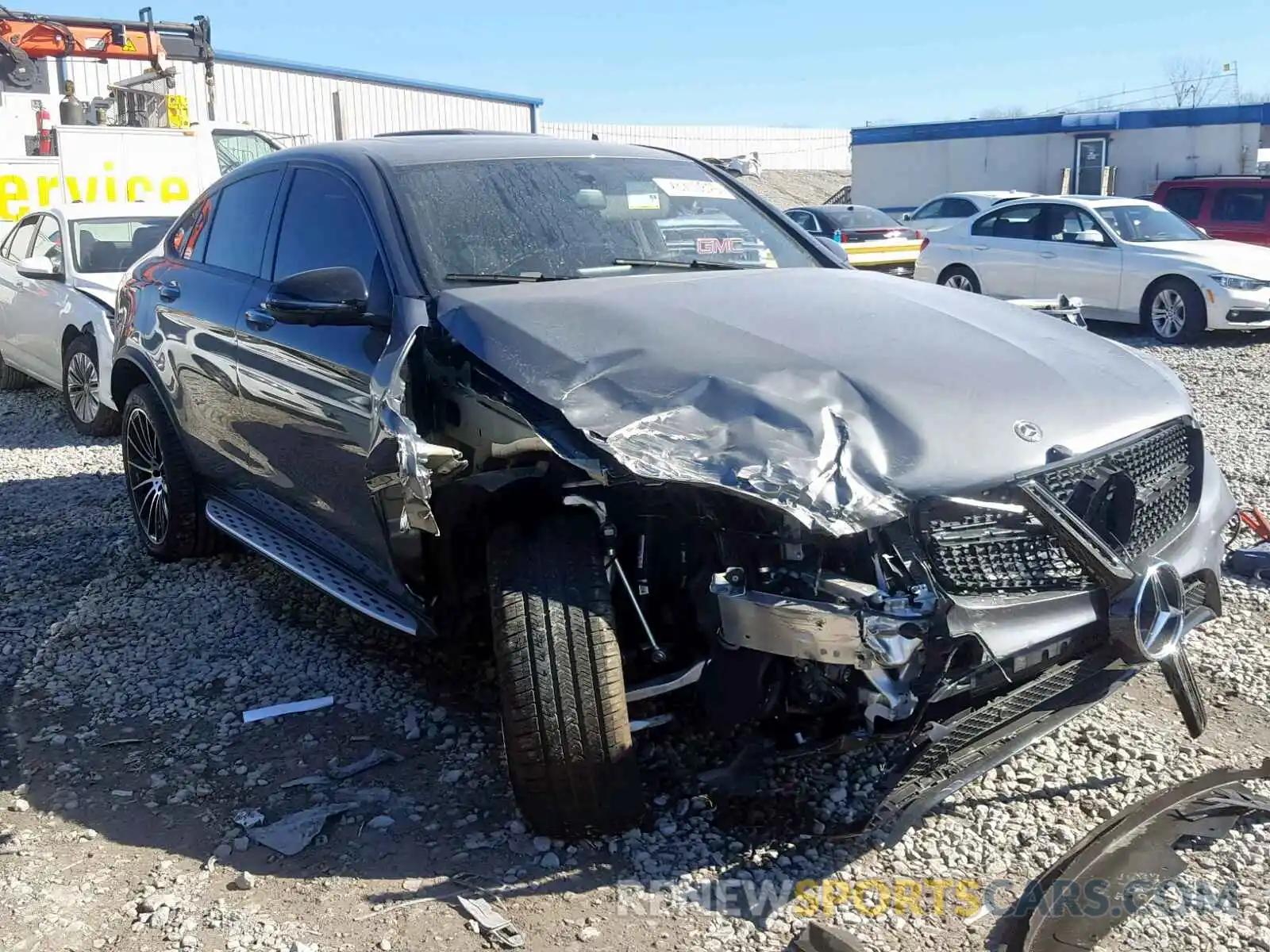 1 Photograph of a damaged car WDC0J4KB5KF544863 MERCEDES-BENZ GLC COUPE 2019