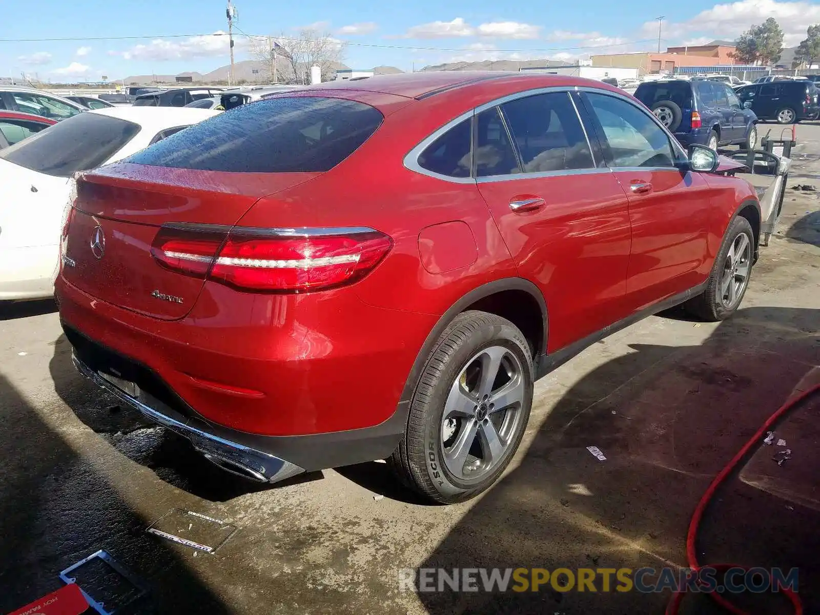 4 Photograph of a damaged car WDC0J4KB5KF574123 MERCEDES-BENZ GLC COUPE 2019