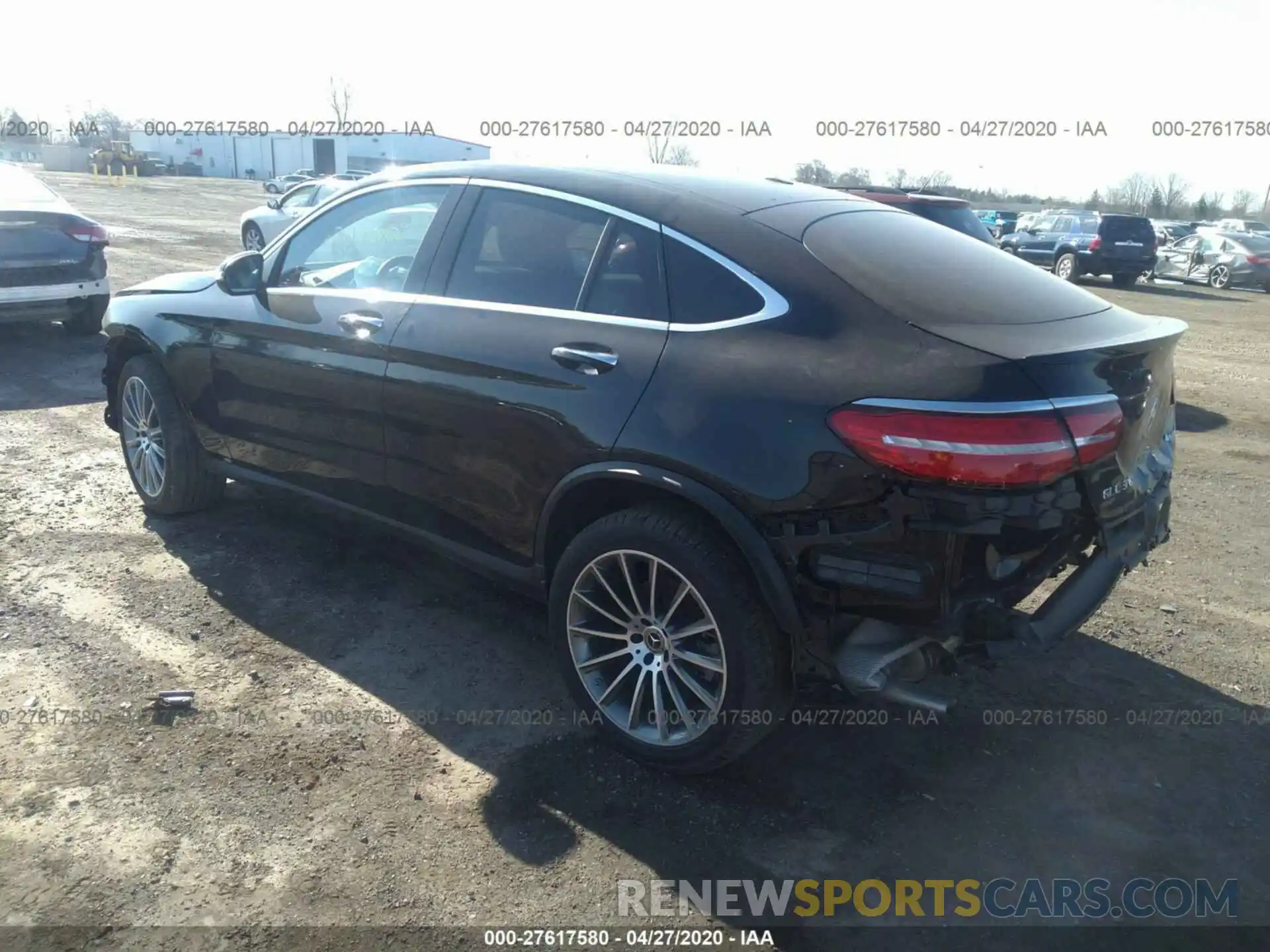 3 Photograph of a damaged car WDC0J4KB5KF664047 MERCEDES-BENZ GLC COUPE 2019