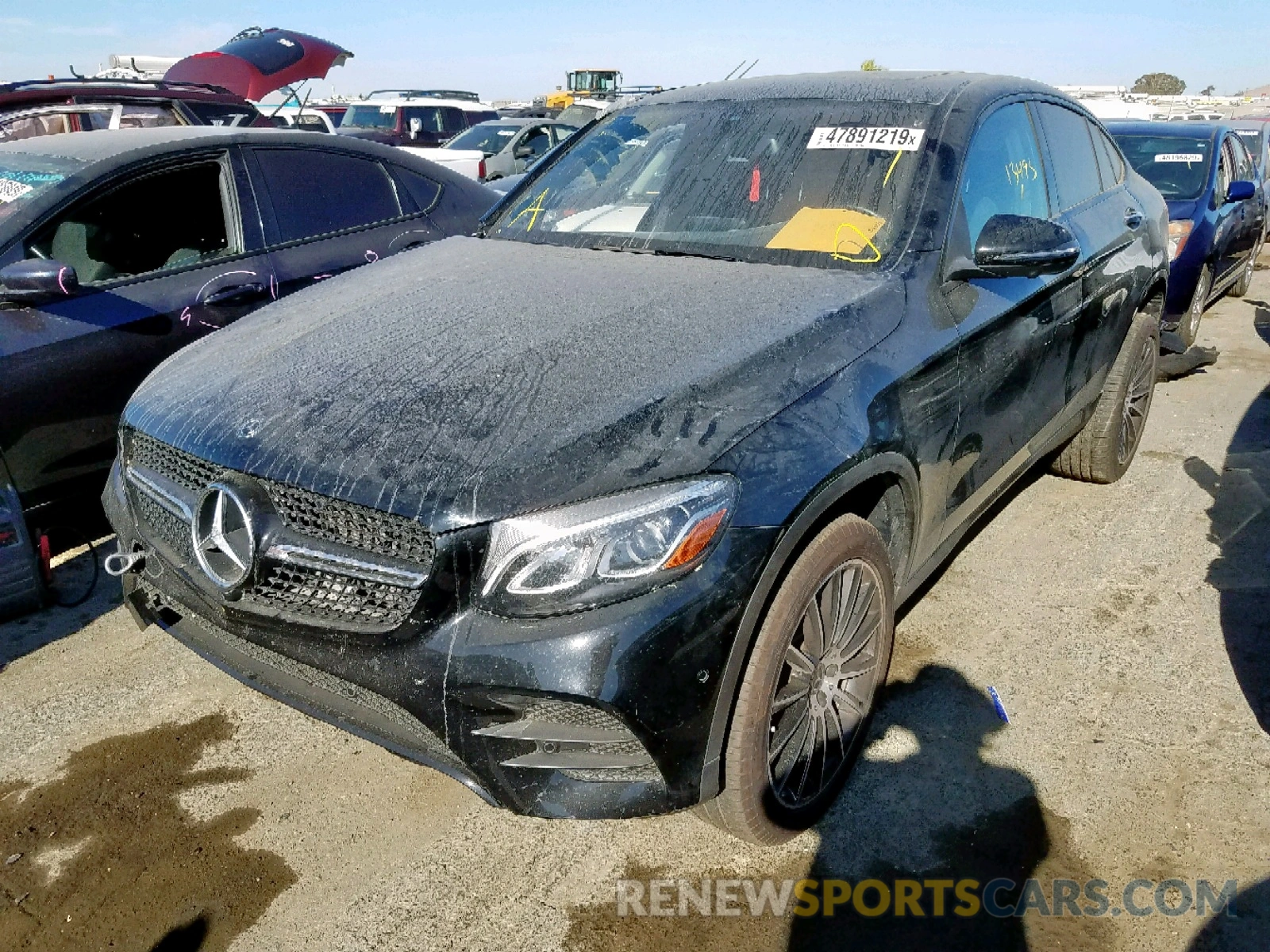 2 Photograph of a damaged car WDC0J4KB8KF537650 MERCEDES-BENZ GLC COUPE 2019