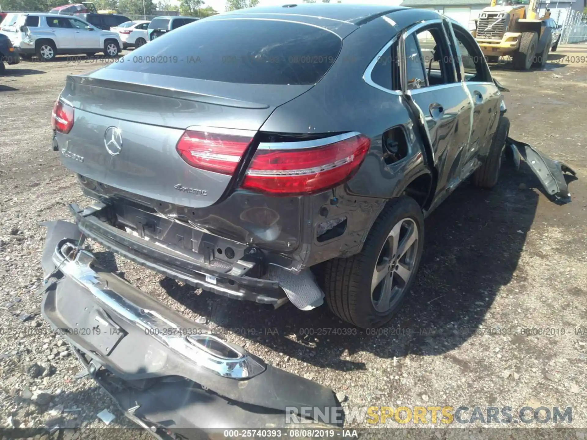 6 Photograph of a damaged car WDC0J4KB9KF573945 MERCEDES-BENZ GLC COUPE 2019