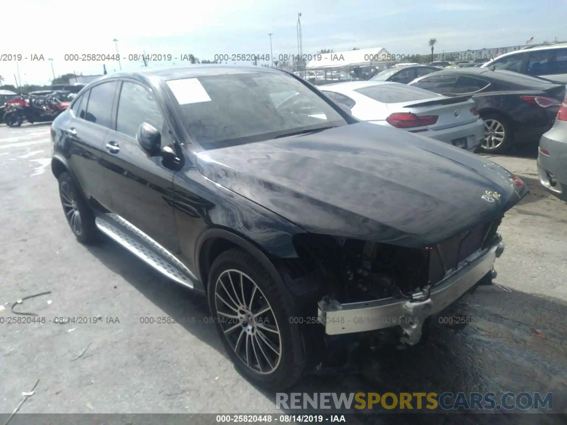 1 Photograph of a damaged car WDC0J4KB9KF628152 MERCEDES-BENZ GLC COUPE 2019