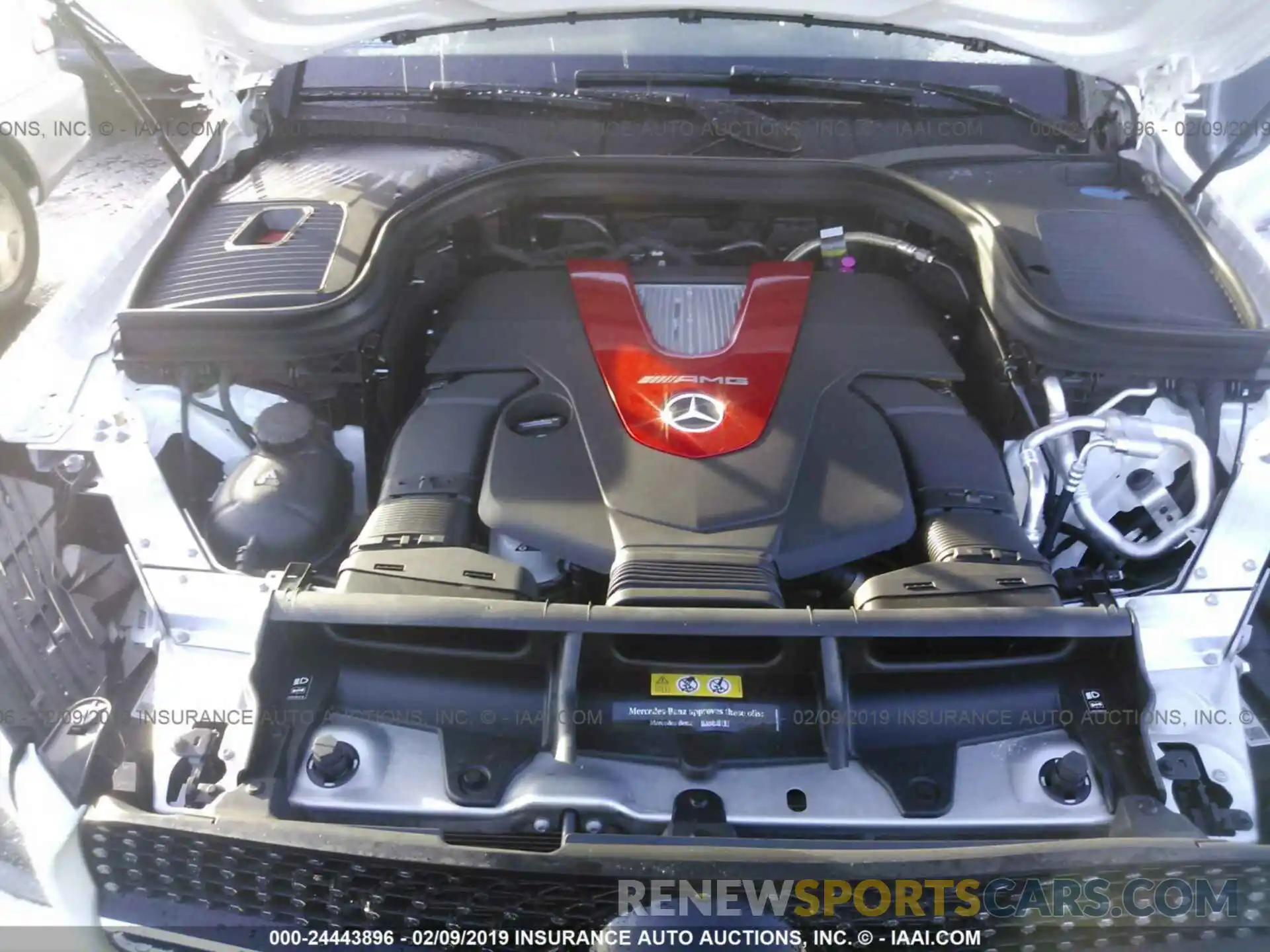 10 Photograph of a damaged car WDC0J6EB6KF544894 MERCEDES-BENZ GLC COUPE 2019