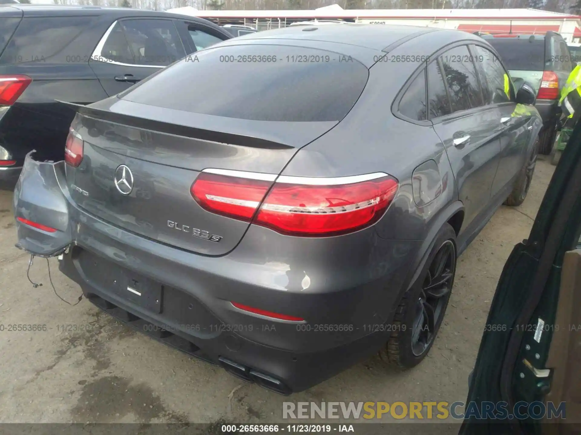 4 Photograph of a damaged car WDC0J8KB3KF586441 MERCEDES-BENZ GLC COUPE 2019