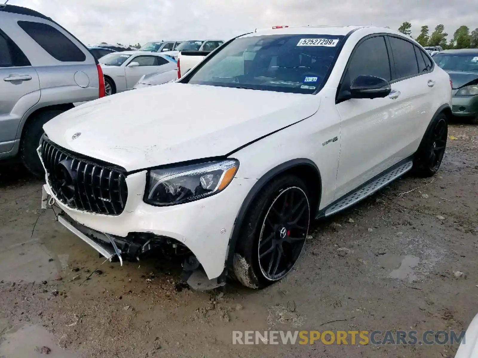 1 Photograph of a damaged car WDC0J8KB6KF565308 MERCEDES-BENZ GLC COUPE 2019