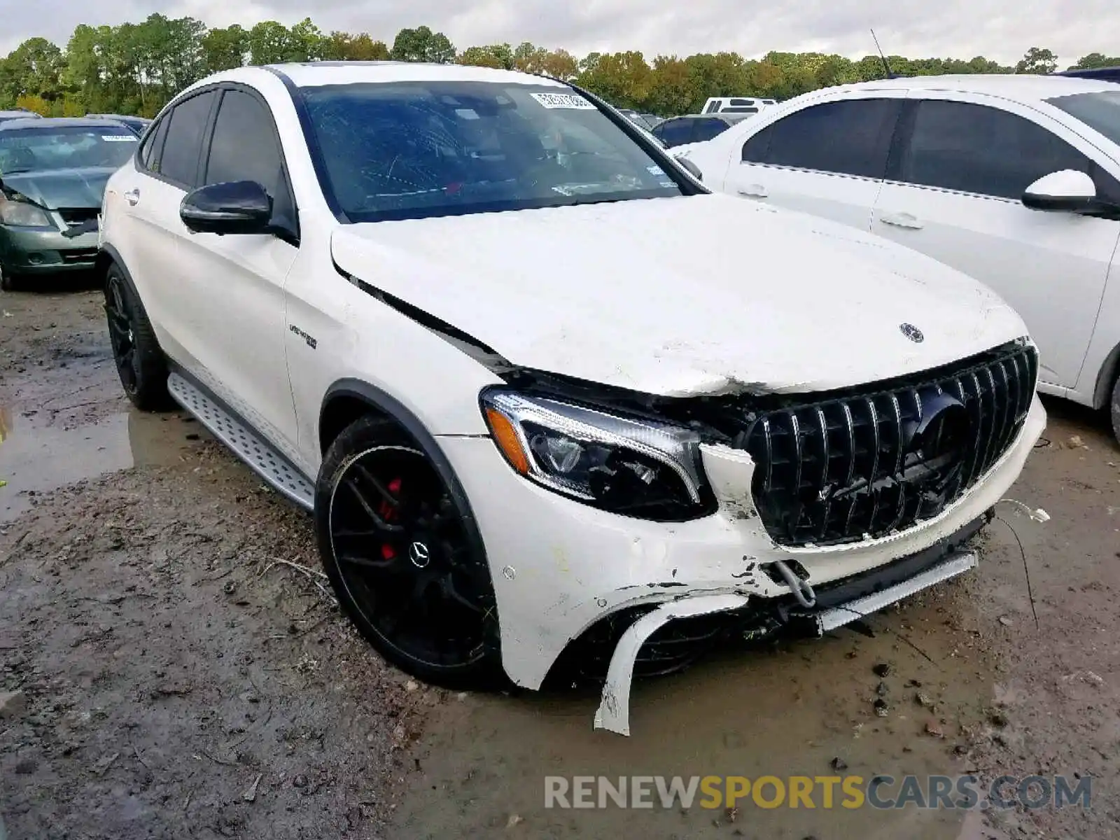 2 Фотография поврежденного автомобиля WDC0J8KB6KF565308 MERCEDES-BENZ GLC COUPE 2019