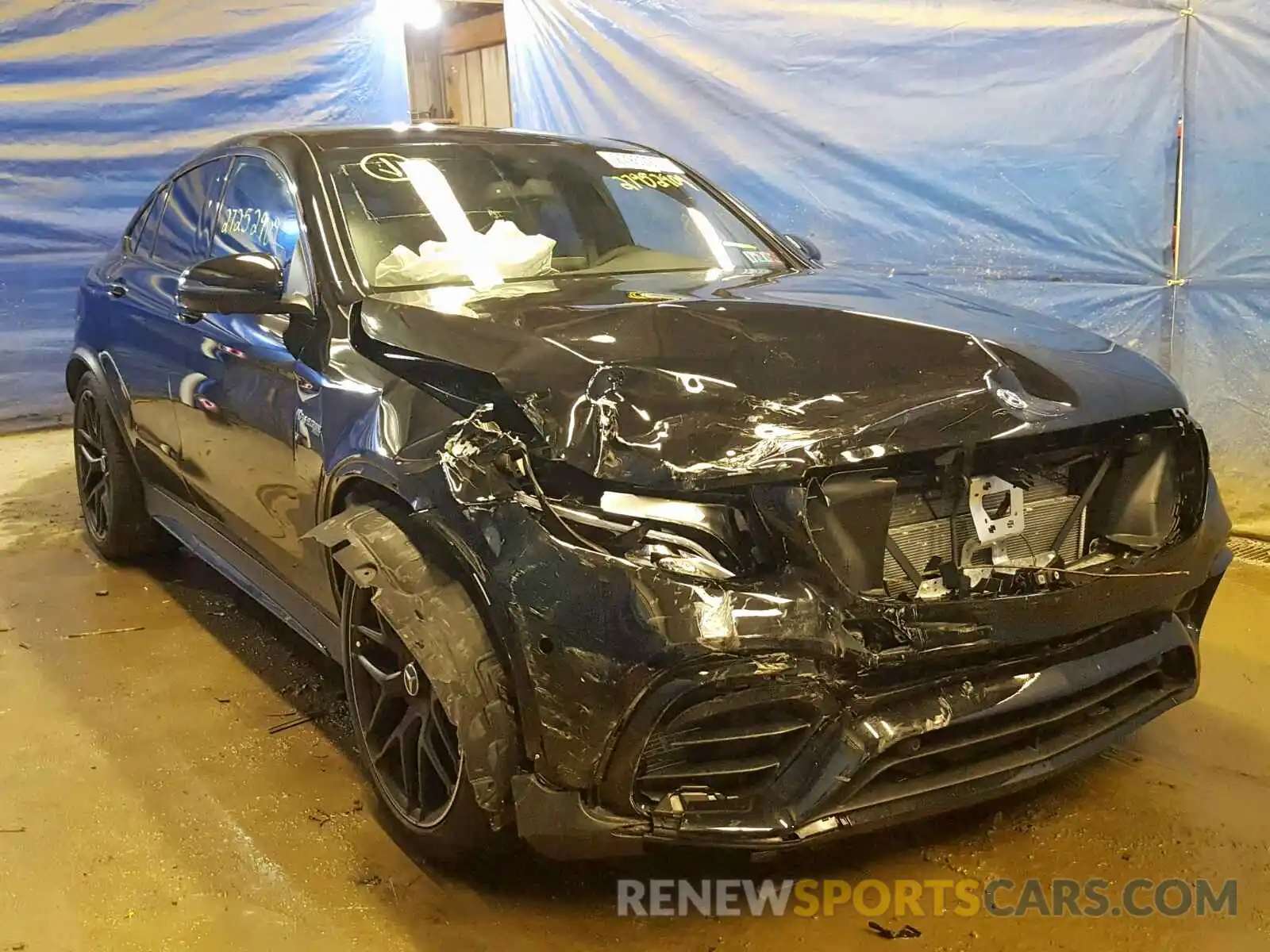 1 Photograph of a damaged car WDC0J8KB7KF495222 MERCEDES-BENZ GLC COUPE 2019