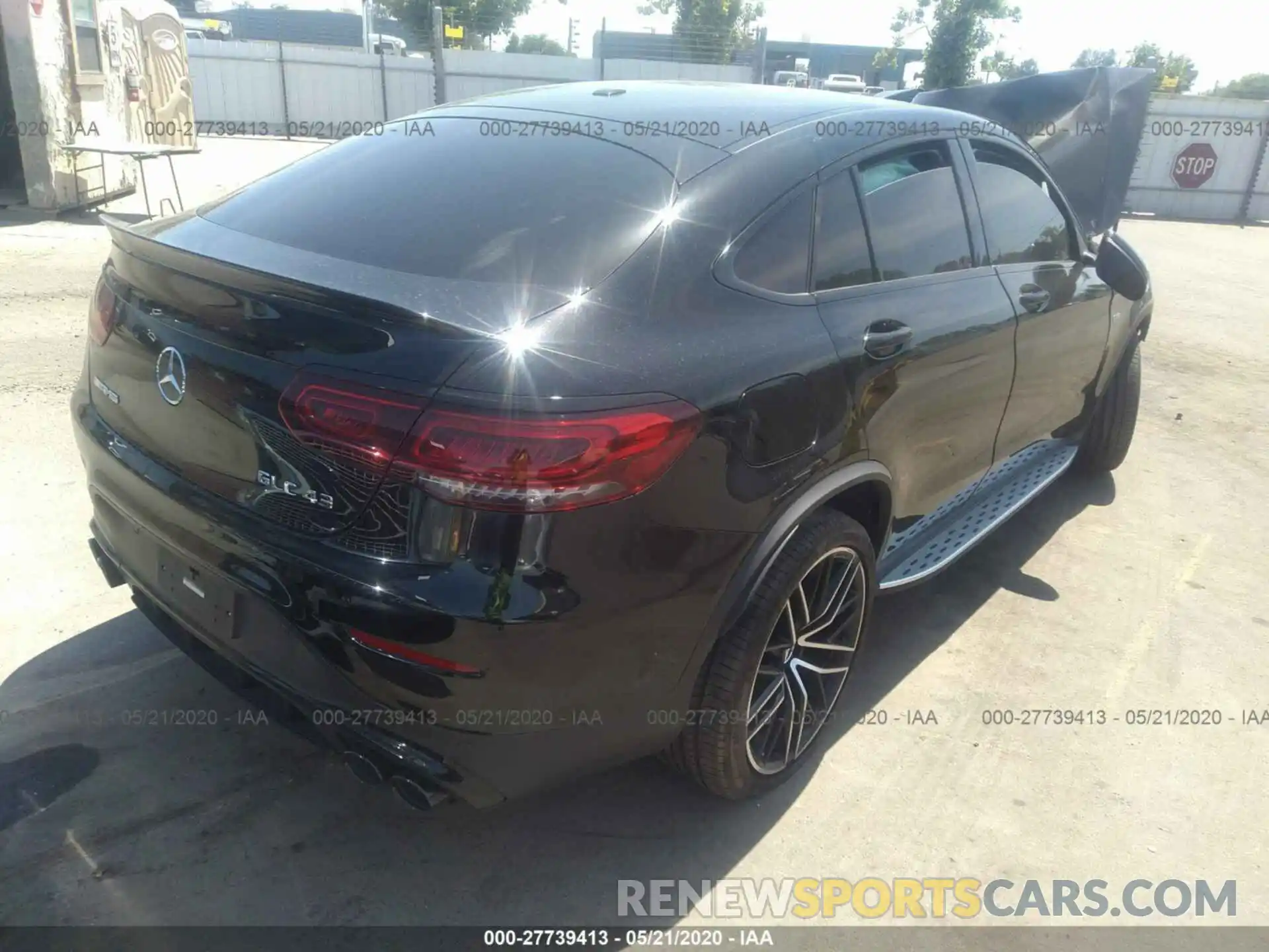 4 Photograph of a damaged car W1N0J6EB0LF789710 MERCEDES-BENZ GLC COUPE 2020