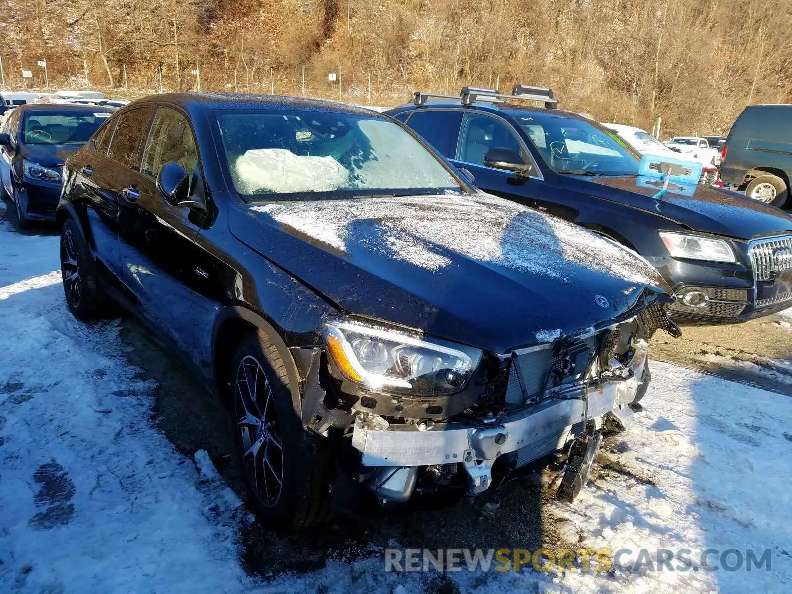 1 Фотография поврежденного автомобиля WDC0J6EB0LF752173 MERCEDES-BENZ GLC COUPE 2020