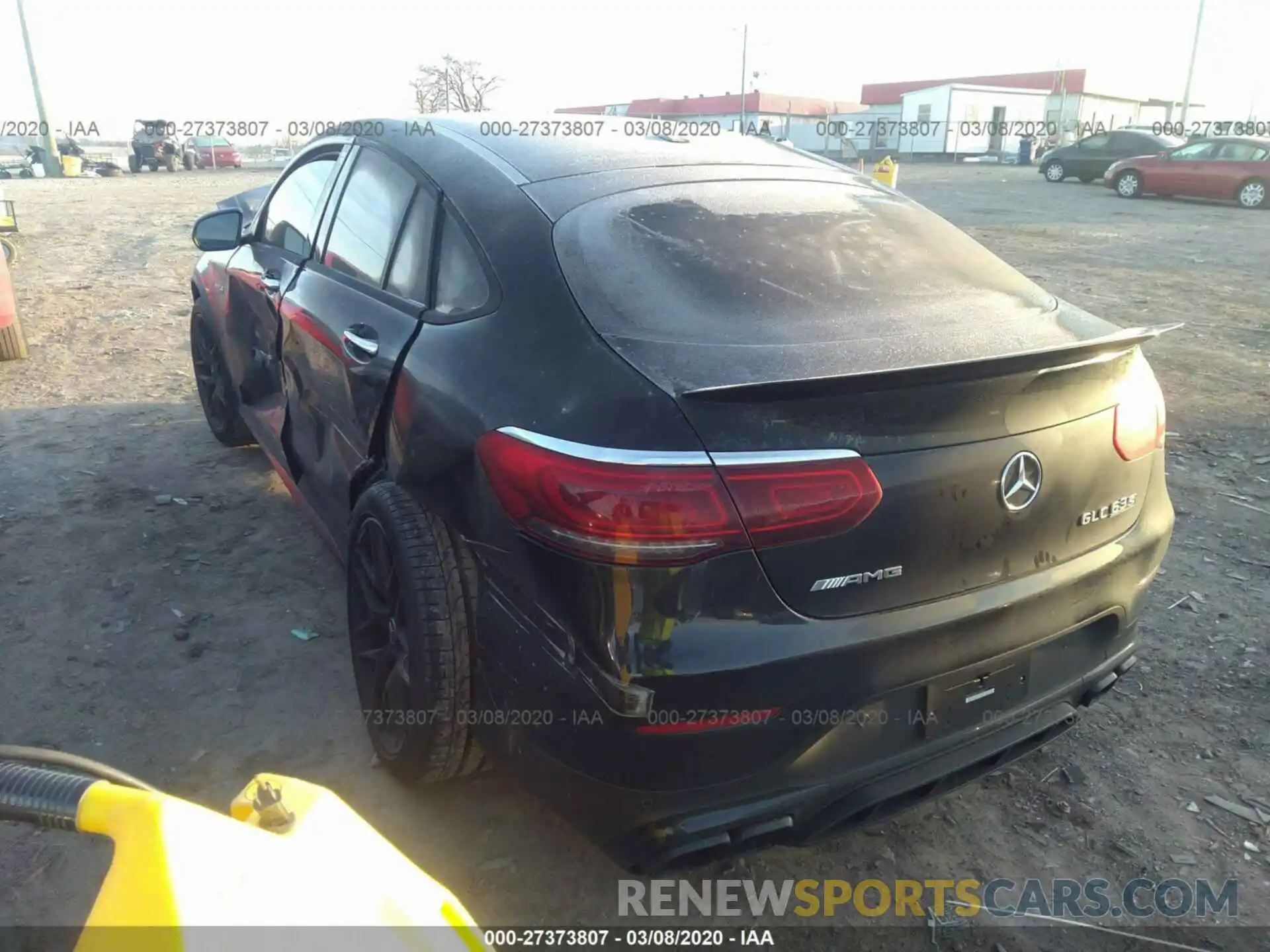 3 Photograph of a damaged car WDC0J8KB2LF745368 MERCEDES-BENZ GLC COUPE 2020