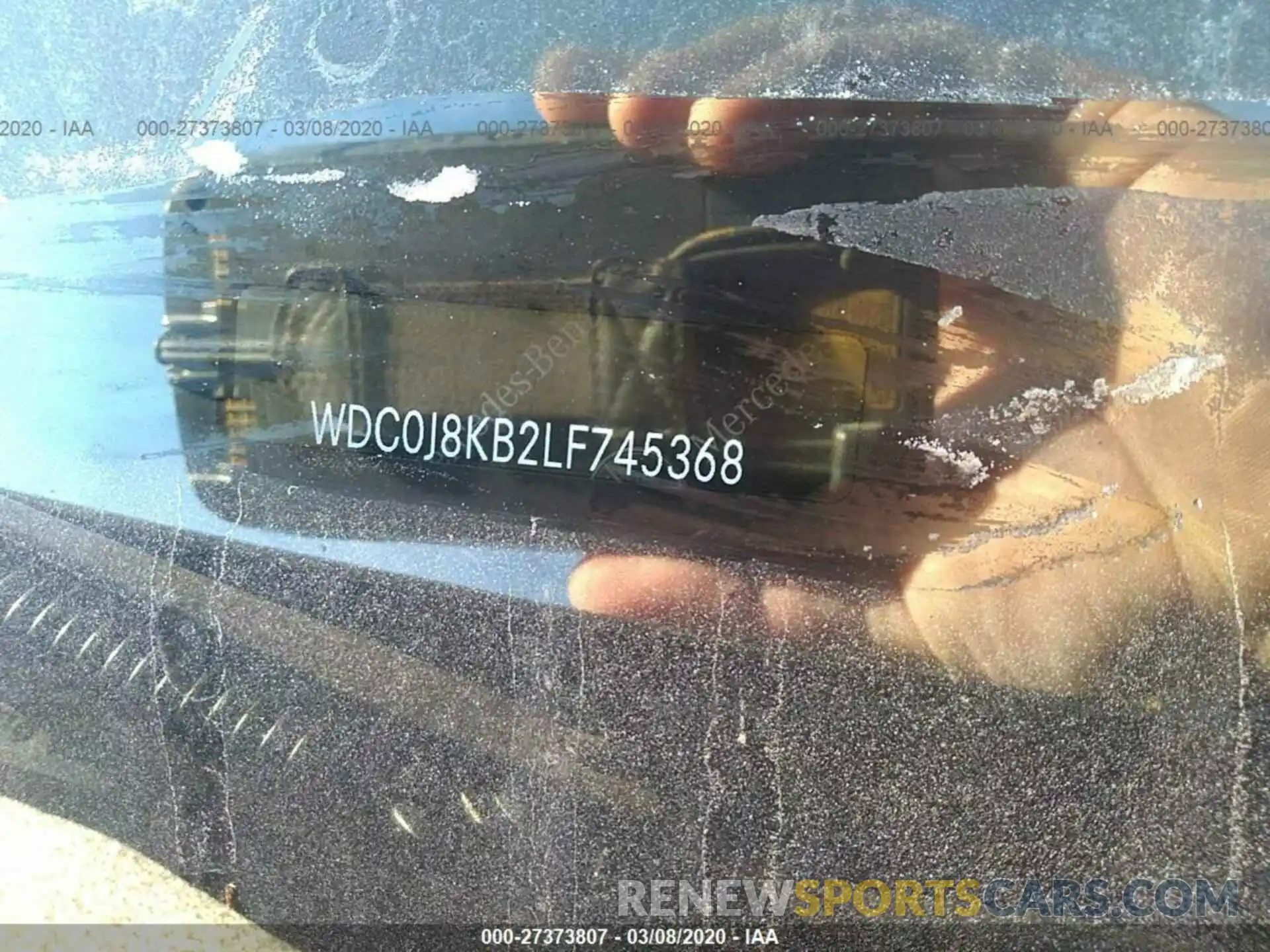 9 Photograph of a damaged car WDC0J8KB2LF745368 MERCEDES-BENZ GLC COUPE 2020