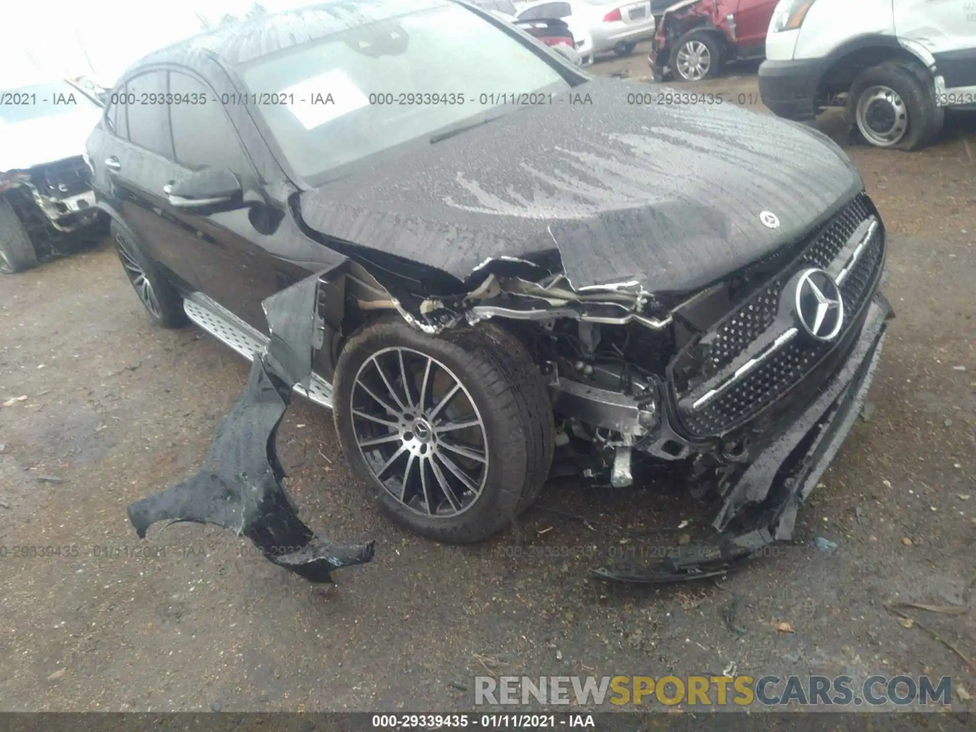 6 Photograph of a damaged car W1N0J8EBXMF877015 MERCEDES-BENZ GLC COUPE 2021