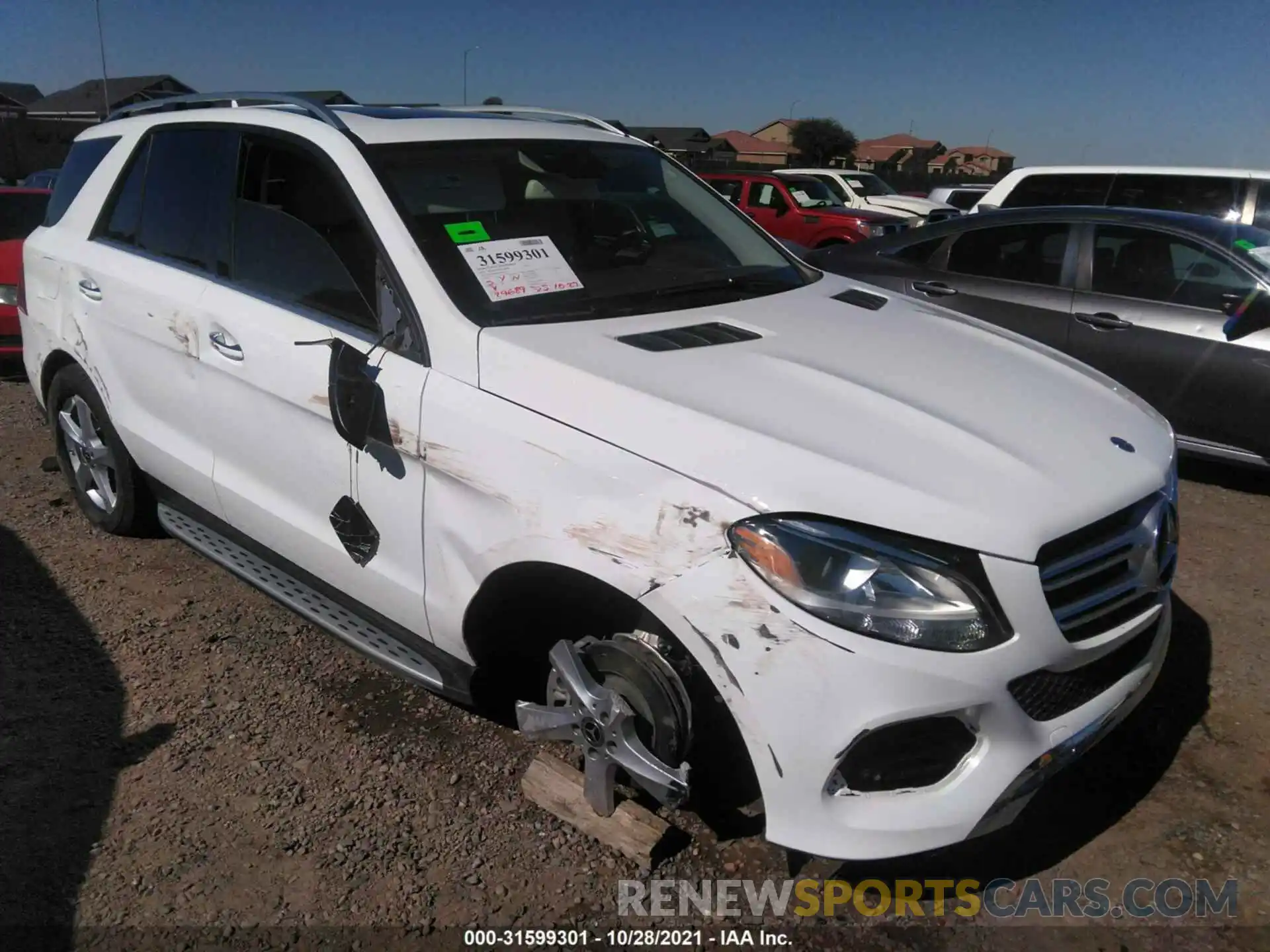 6 Photograph of a damaged car 4JGDA5GB0KB205128 MERCEDES-BENZ GLE 2019