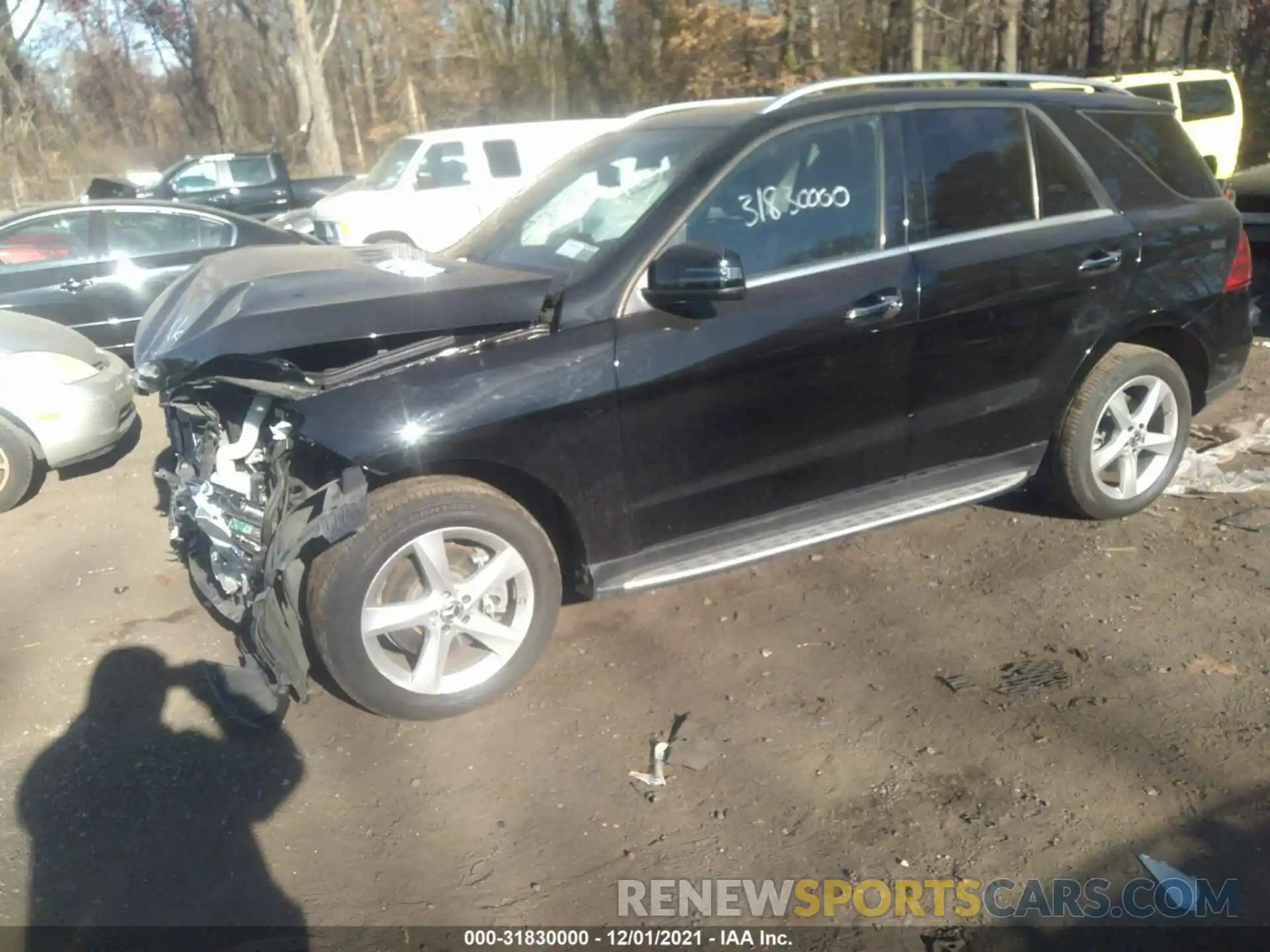 2 Photograph of a damaged car 4JGDA5GB0KB214184 MERCEDES-BENZ GLE 2019