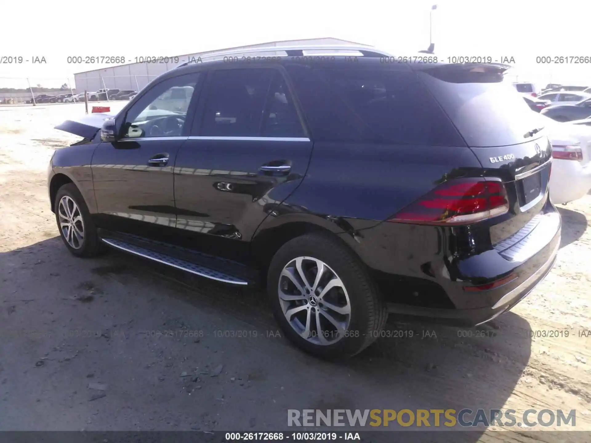 3 Photograph of a damaged car 4JGDA5GB1KB212492 MERCEDES-BENZ GLE 2019