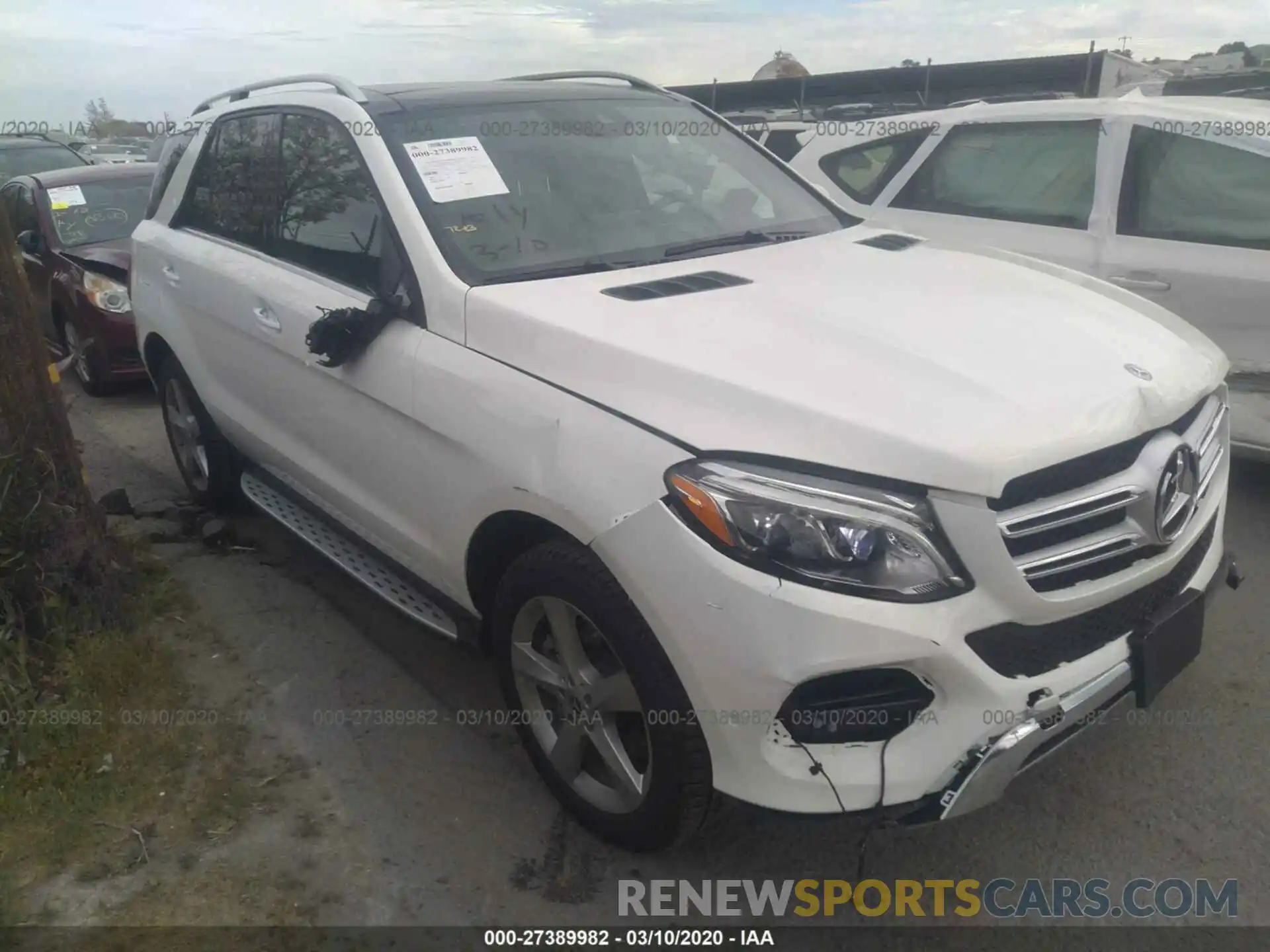 6 Photograph of a damaged car 4JGDA5GB1KB213982 MERCEDES-BENZ GLE 2019