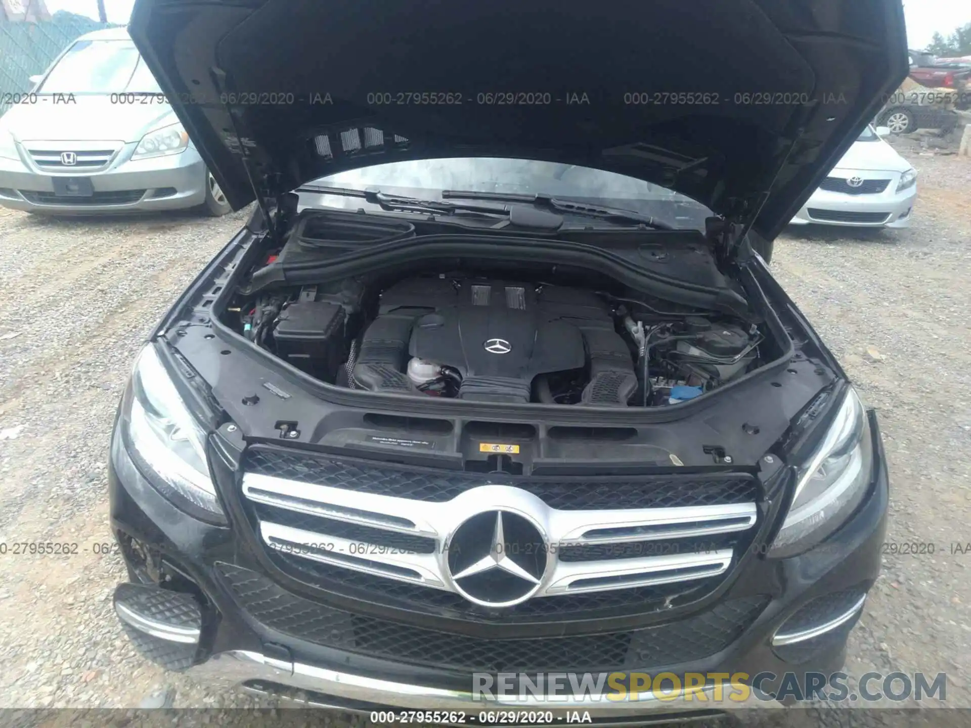 10 Photograph of a damaged car 4JGDA5GB2KB211237 MERCEDES-BENZ GLE 2019