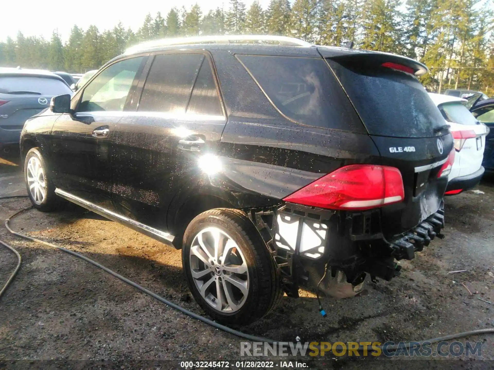 3 Photograph of a damaged car 4JGDA5GB2KB216406 MERCEDES-BENZ GLE 2019