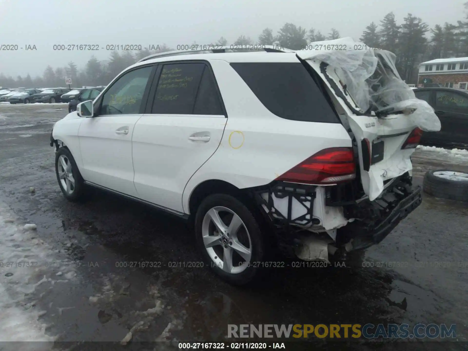 3 Фотография поврежденного автомобиля 4JGDA5GB3KB204278 MERCEDES-BENZ GLE 2019