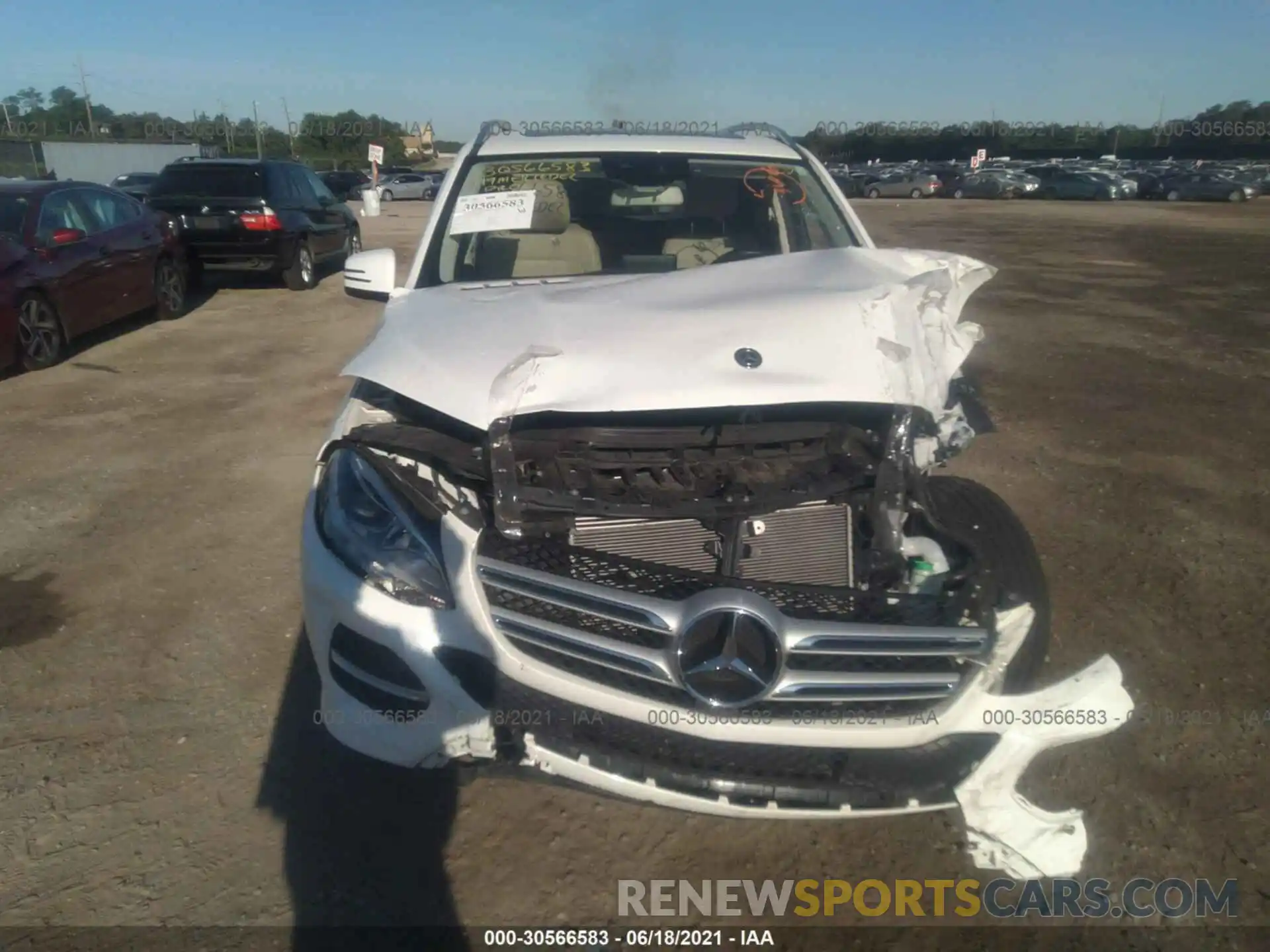 6 Photograph of a damaged car 4JGDA5GB4KB217203 MERCEDES-BENZ GLE 2019