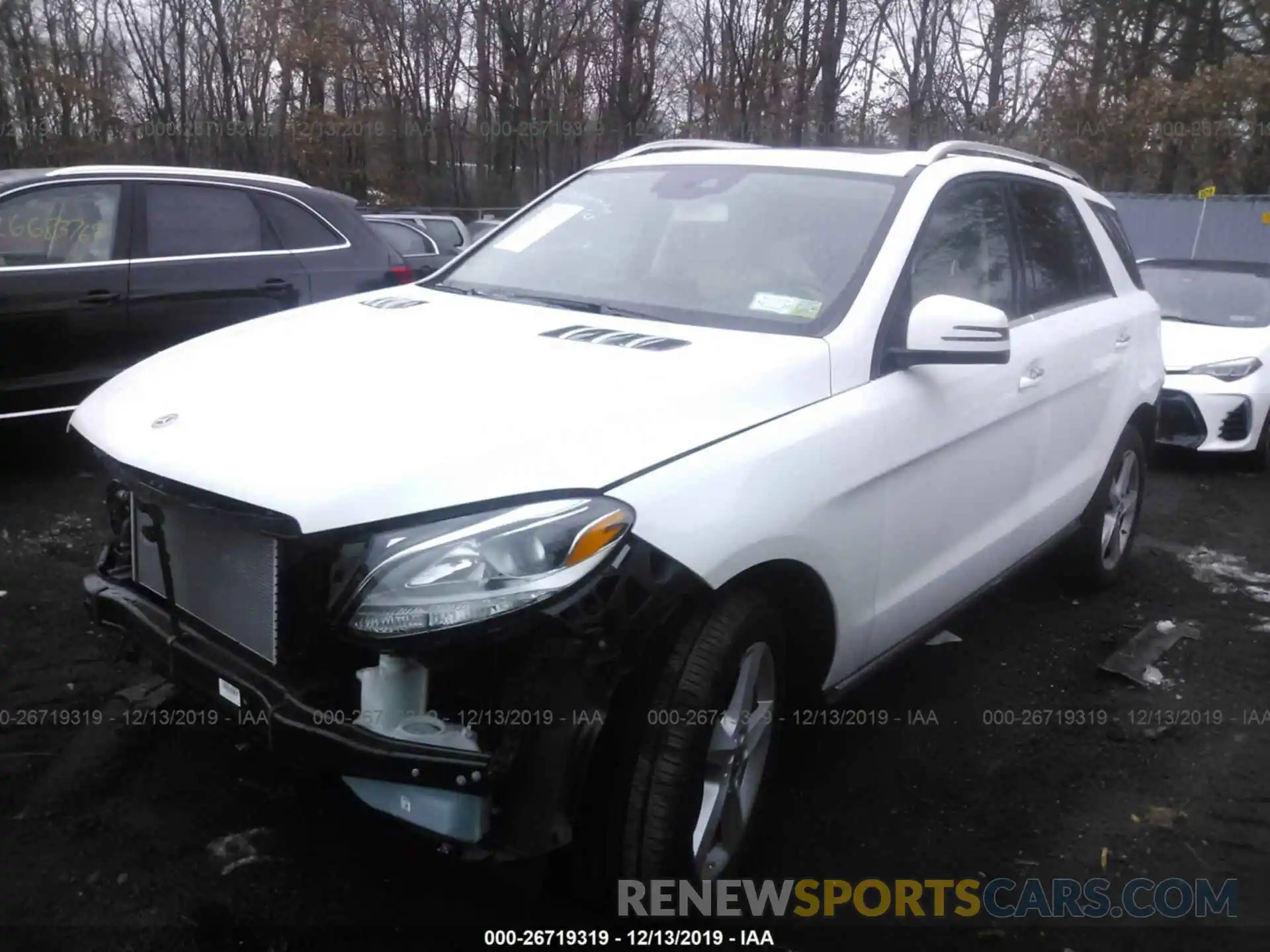 2 Photograph of a damaged car 4JGDA5GB5KB209871 MERCEDES-BENZ GLE 2019