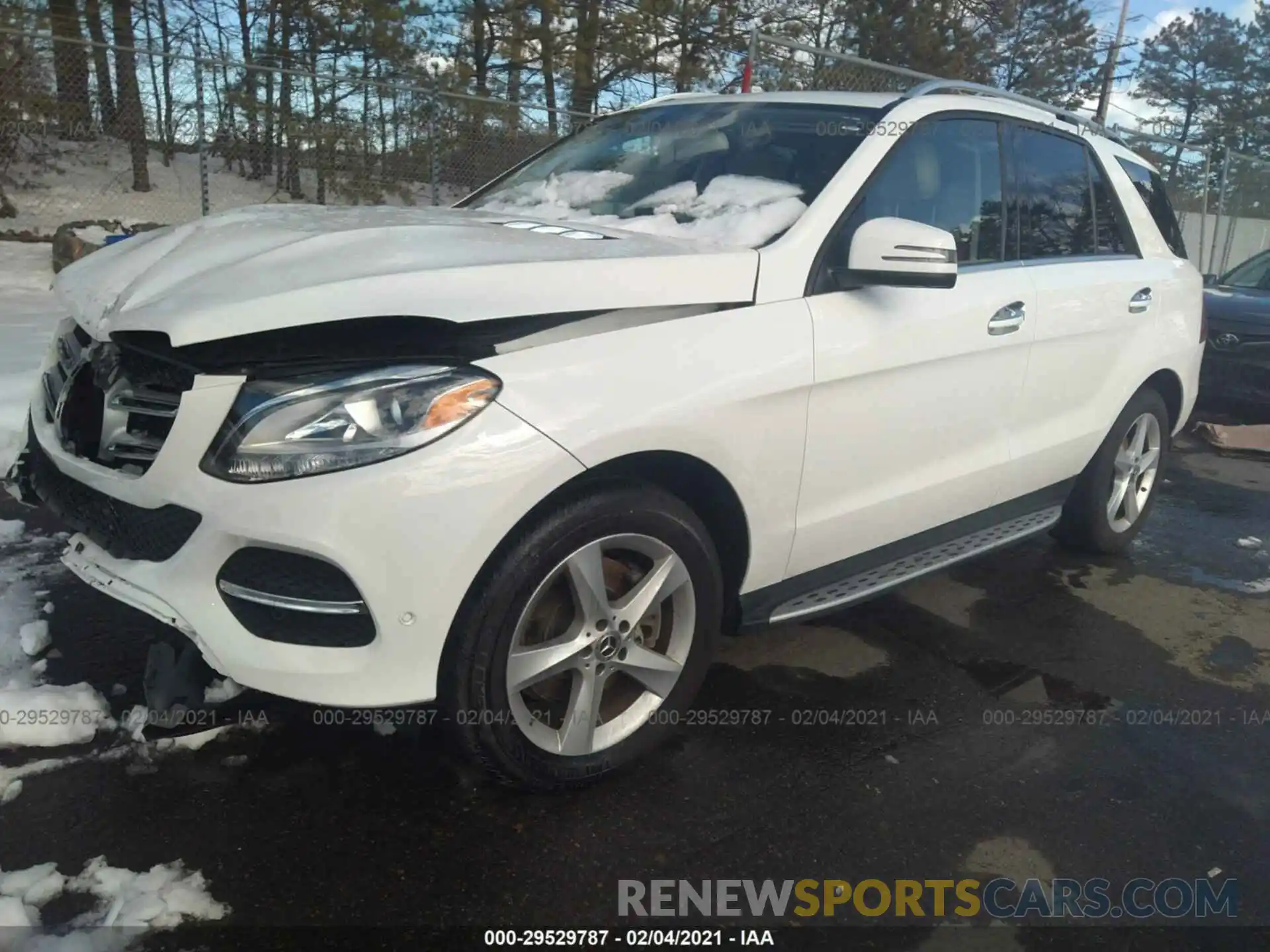 2 Photograph of a damaged car 4JGDA5GB9KB217052 MERCEDES-BENZ GLE 2019