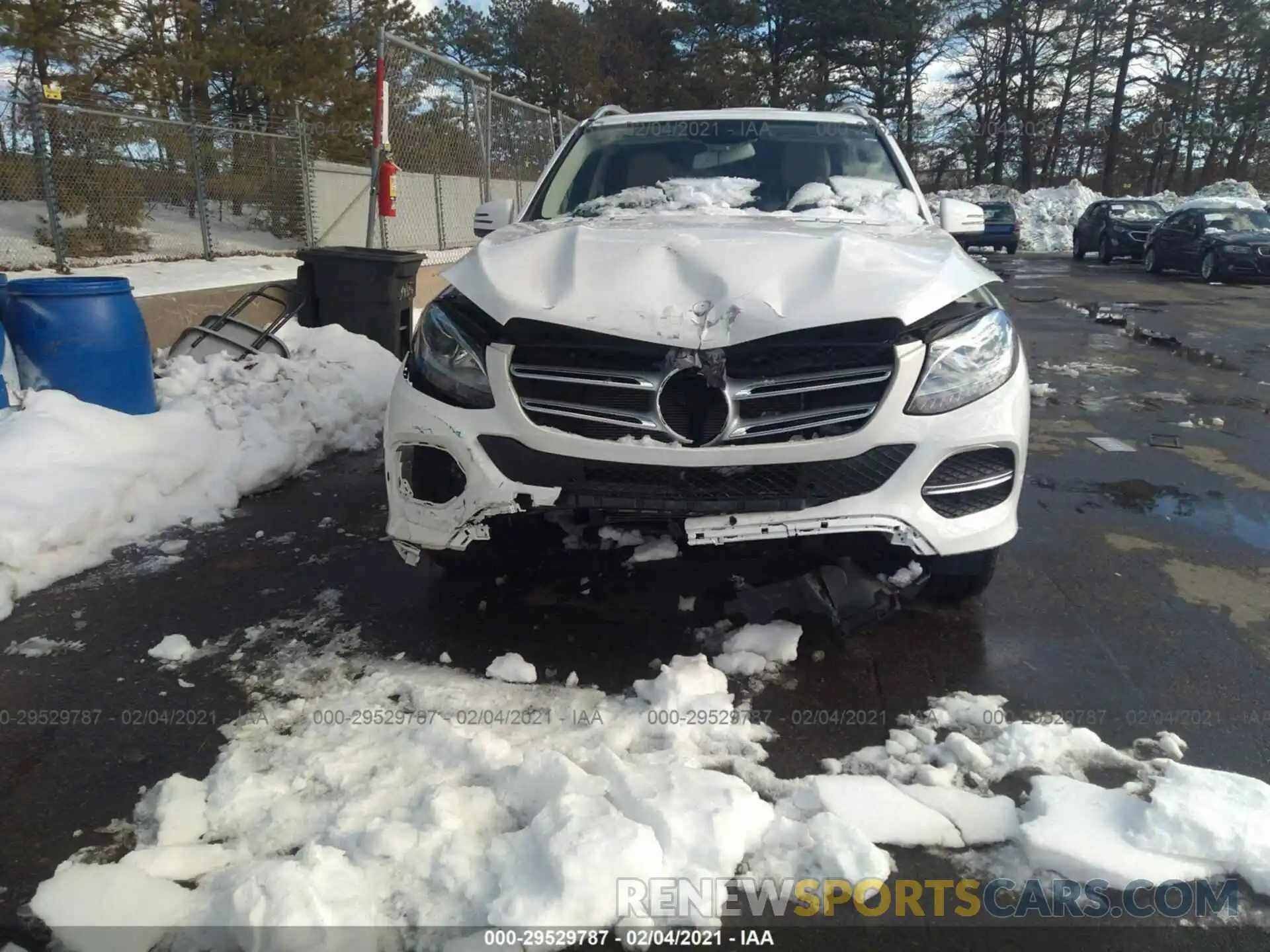 6 Photograph of a damaged car 4JGDA5GB9KB217052 MERCEDES-BENZ GLE 2019