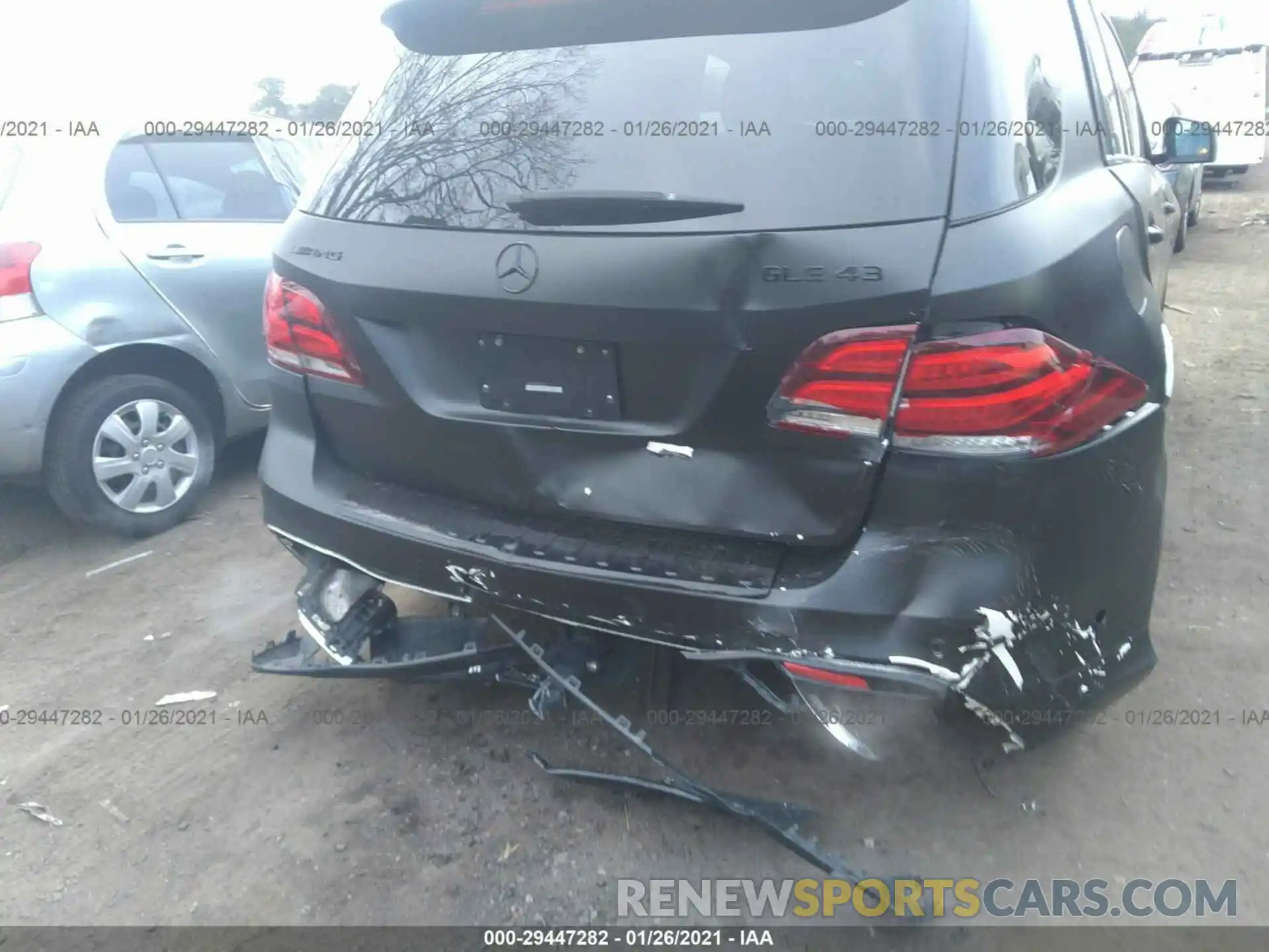 6 Фотография поврежденного автомобиля 4JGDA6EB4KB202399 MERCEDES-BENZ GLE 2019