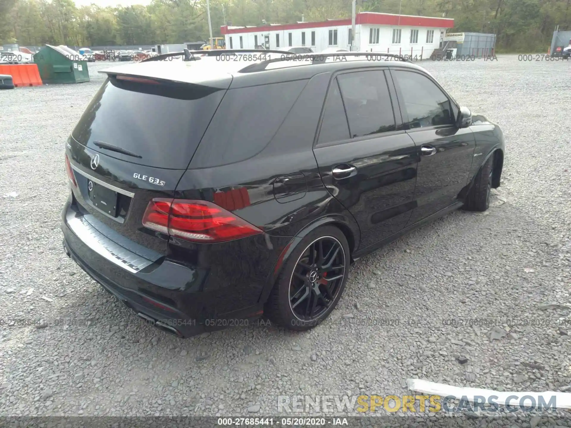 4 Photograph of a damaged car 4JGDA7FB2KB196686 MERCEDES-BENZ GLE 2019