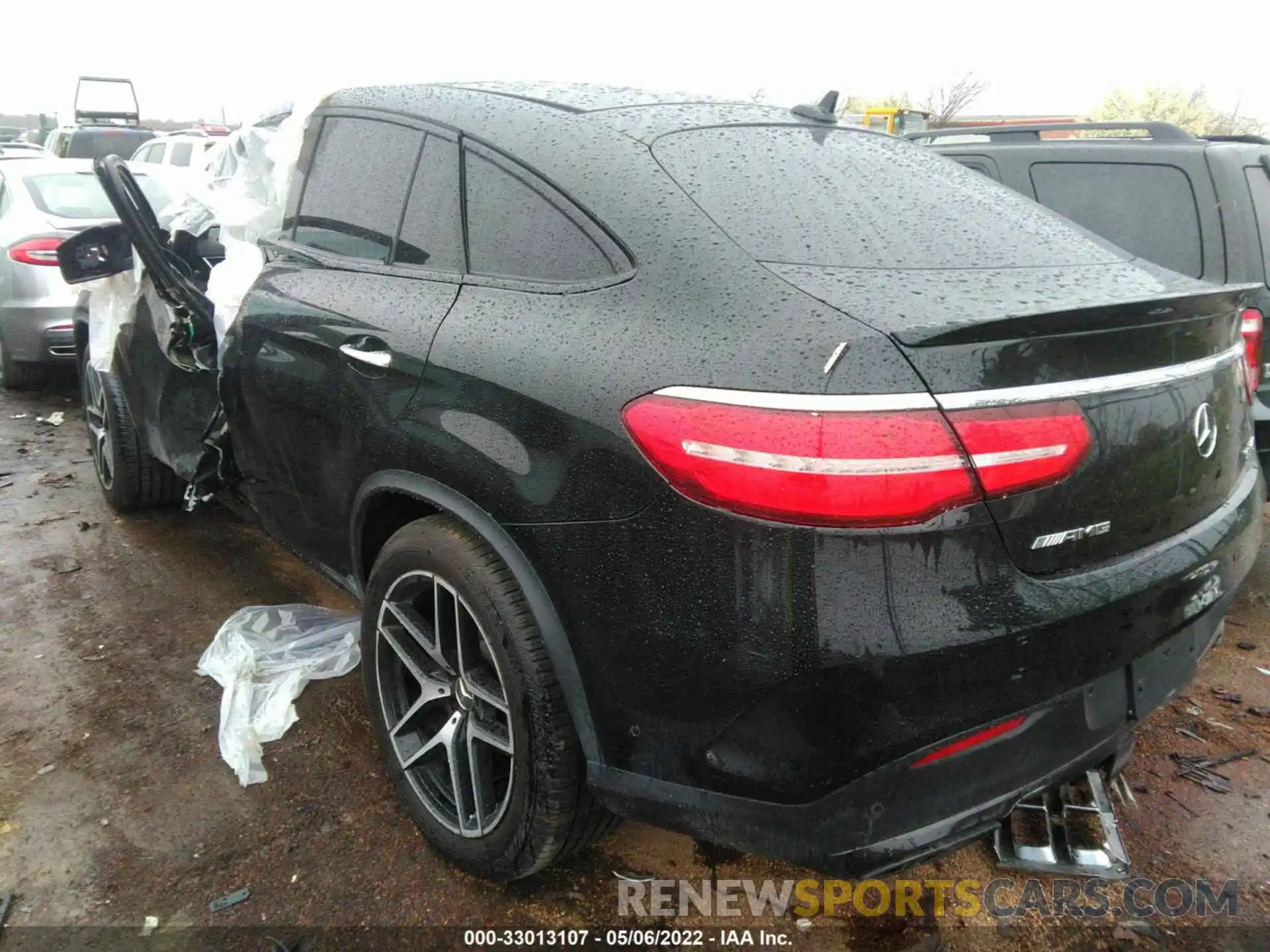 3 Photograph of a damaged car 4JGED6EB0KA134555 MERCEDES-BENZ GLE 2019