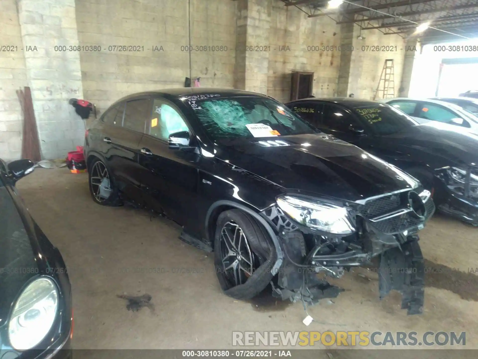 1 Photograph of a damaged car 4JGED6EB0KA138914 MERCEDES-BENZ GLE 2019