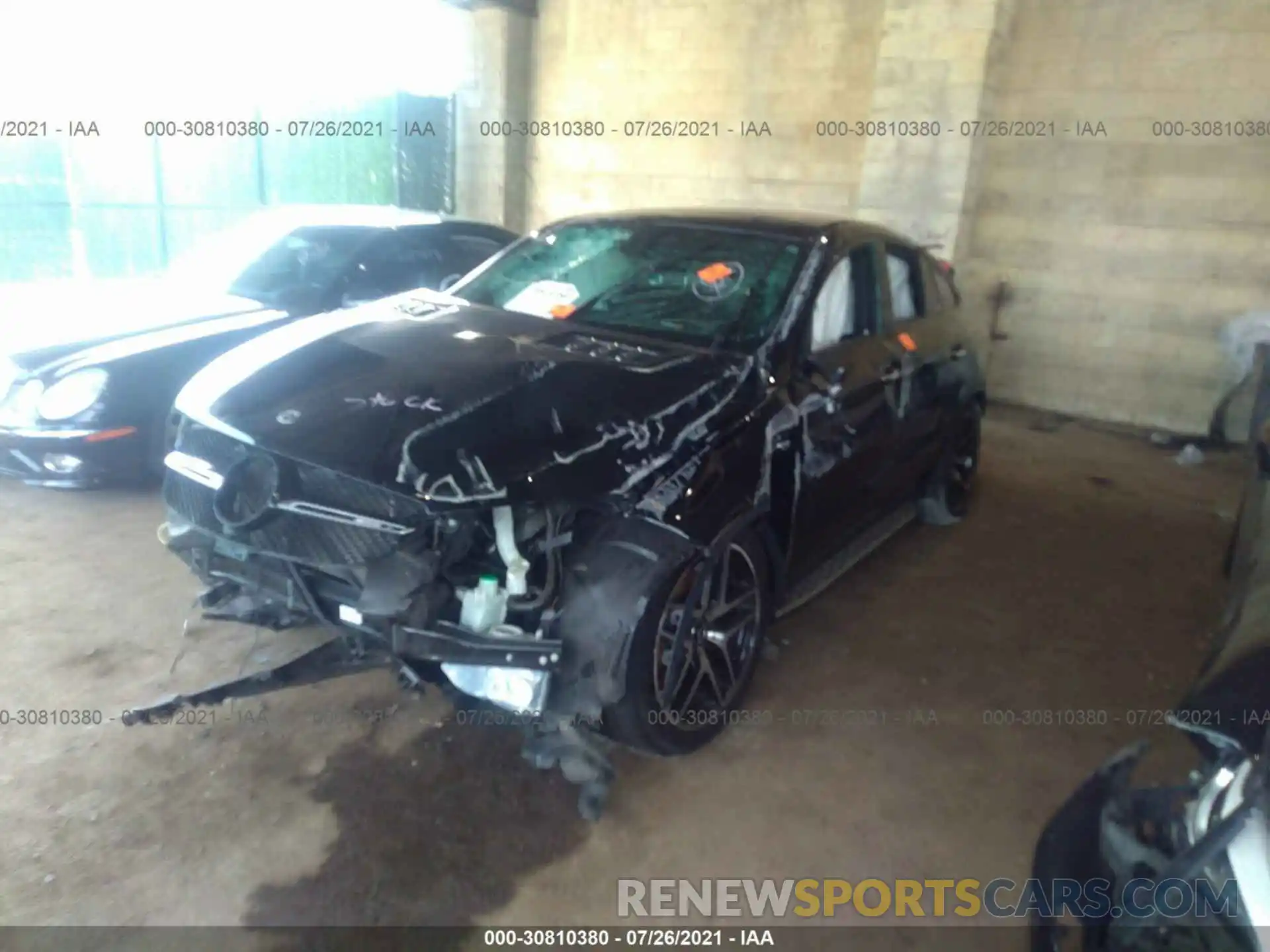 2 Photograph of a damaged car 4JGED6EB0KA138914 MERCEDES-BENZ GLE 2019