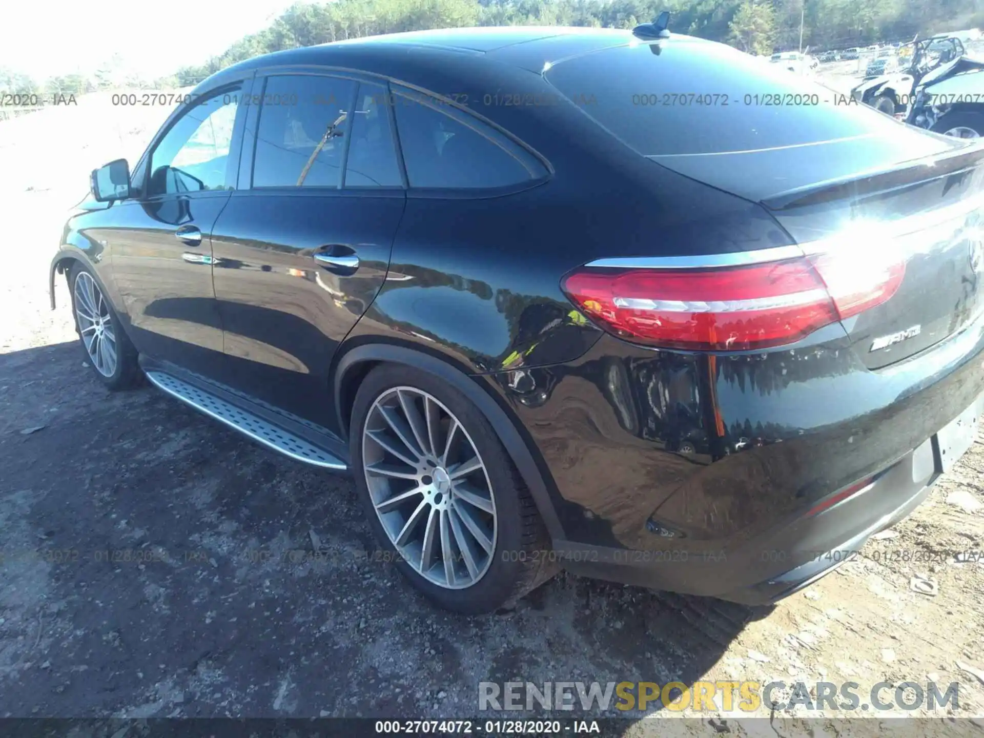 3 Photograph of a damaged car 4JGED6EB0KA151484 MERCEDES-BENZ GLE 2019