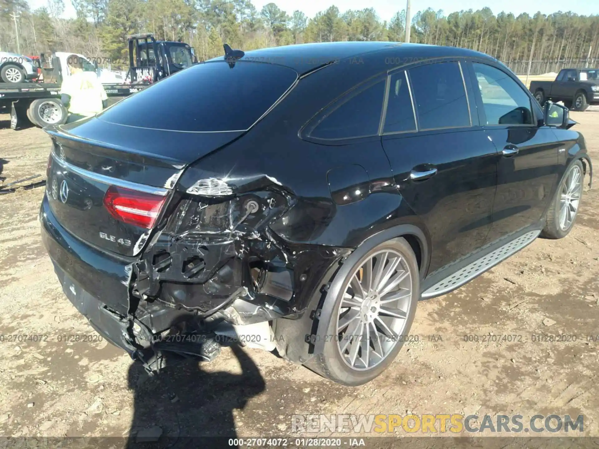 4 Photograph of a damaged car 4JGED6EB0KA151484 MERCEDES-BENZ GLE 2019