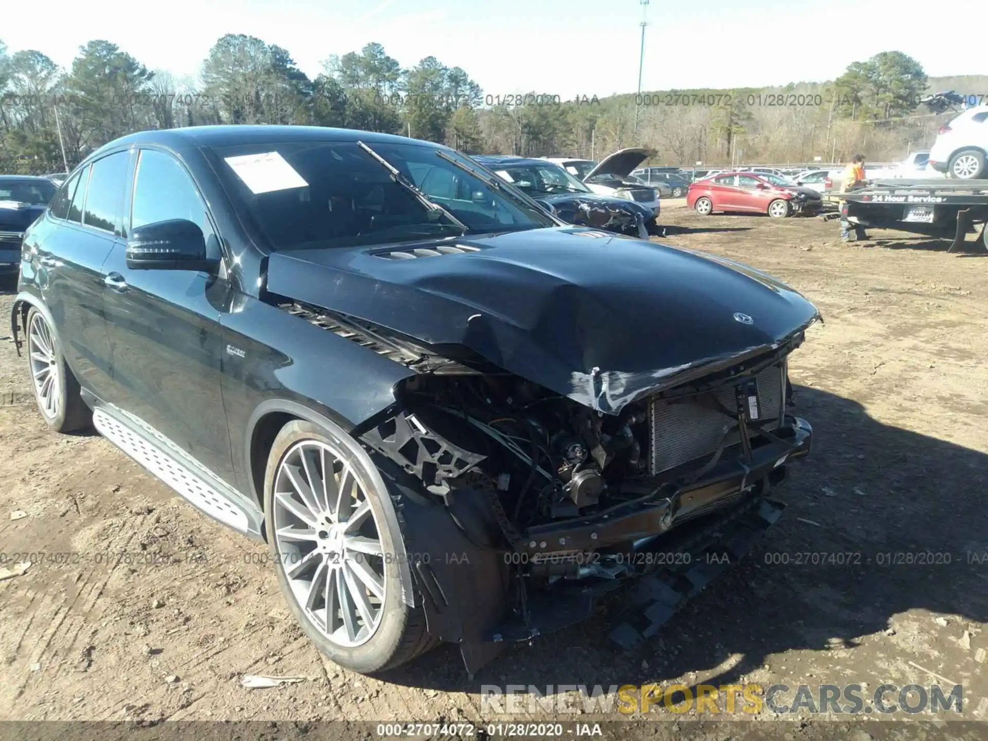 6 Photograph of a damaged car 4JGED6EB0KA151484 MERCEDES-BENZ GLE 2019