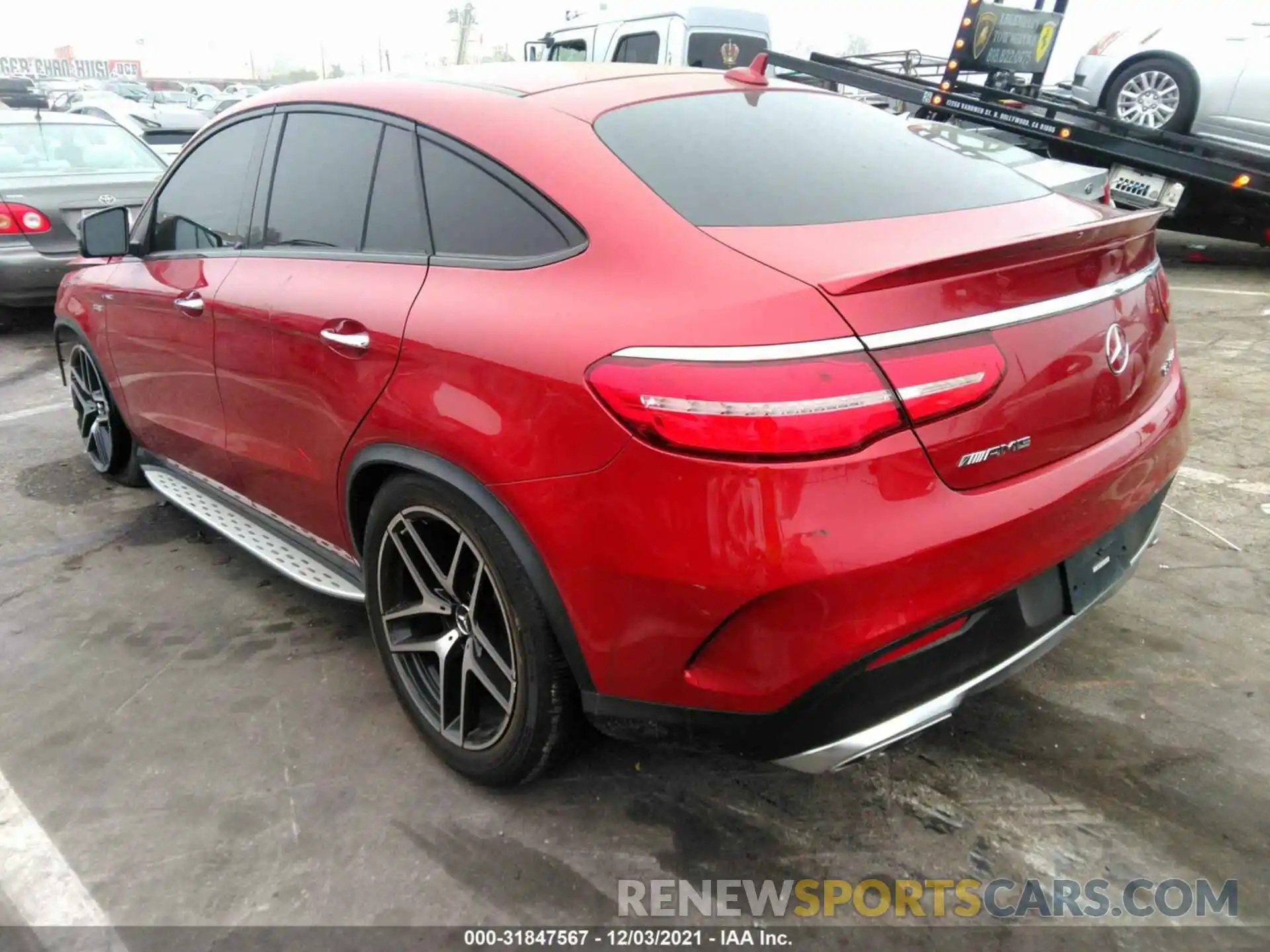 3 Photograph of a damaged car 4JGED6EB0KA152456 MERCEDES-BENZ GLE 2019