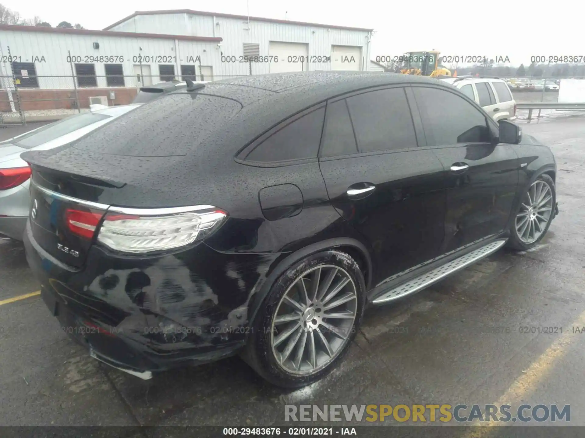 4 Photograph of a damaged car 4JGED6EB1KA128439 MERCEDES-BENZ GLE 2019