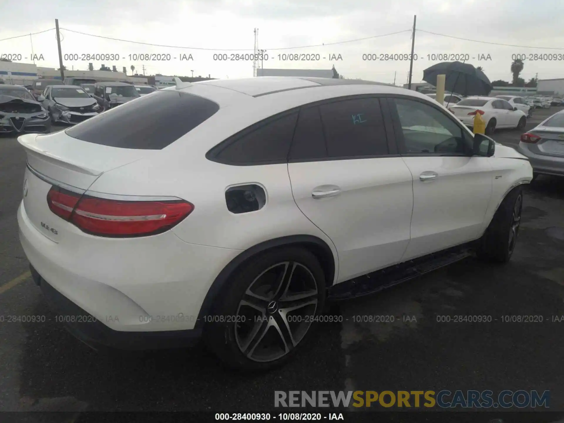 4 Photograph of a damaged car 4JGED6EB1KA136573 MERCEDES-BENZ GLE 2019