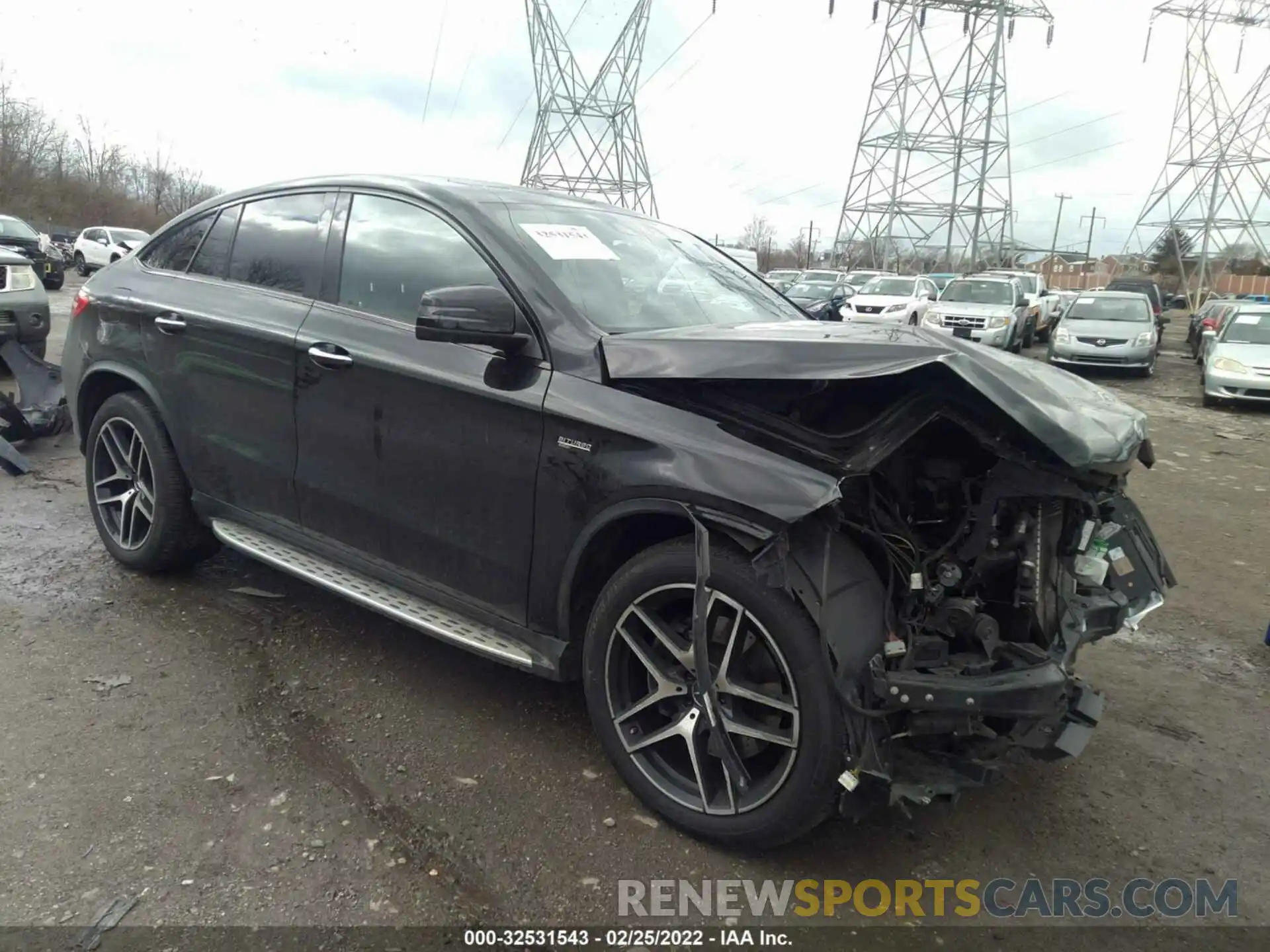 1 Photograph of a damaged car 4JGED6EB1KA139392 MERCEDES-BENZ GLE 2019