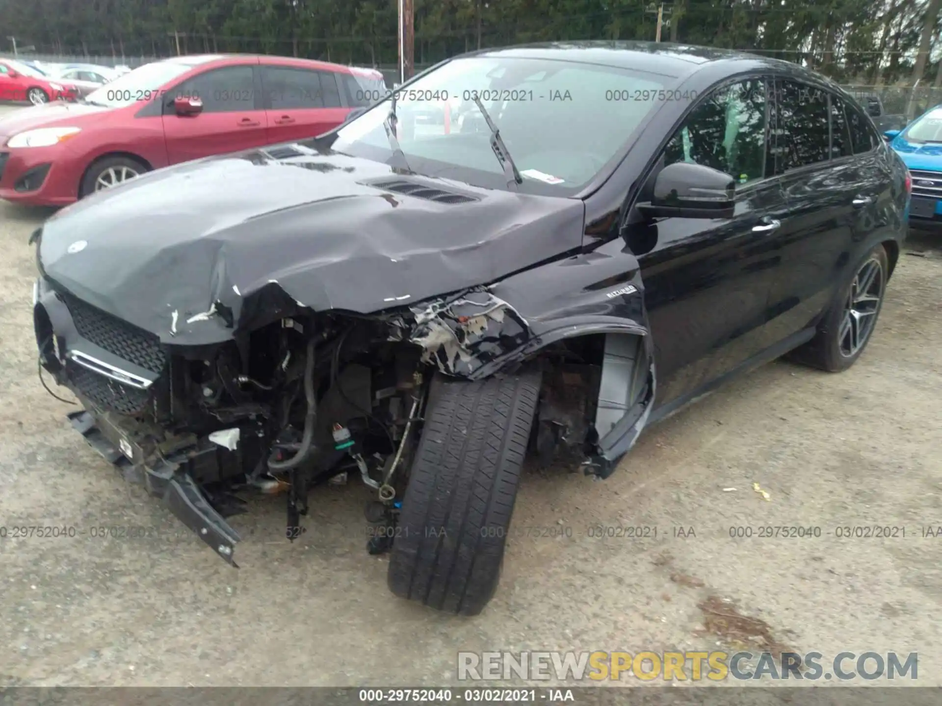 2 Photograph of a damaged car 4JGED6EB1KA149551 MERCEDES-BENZ GLE 2019