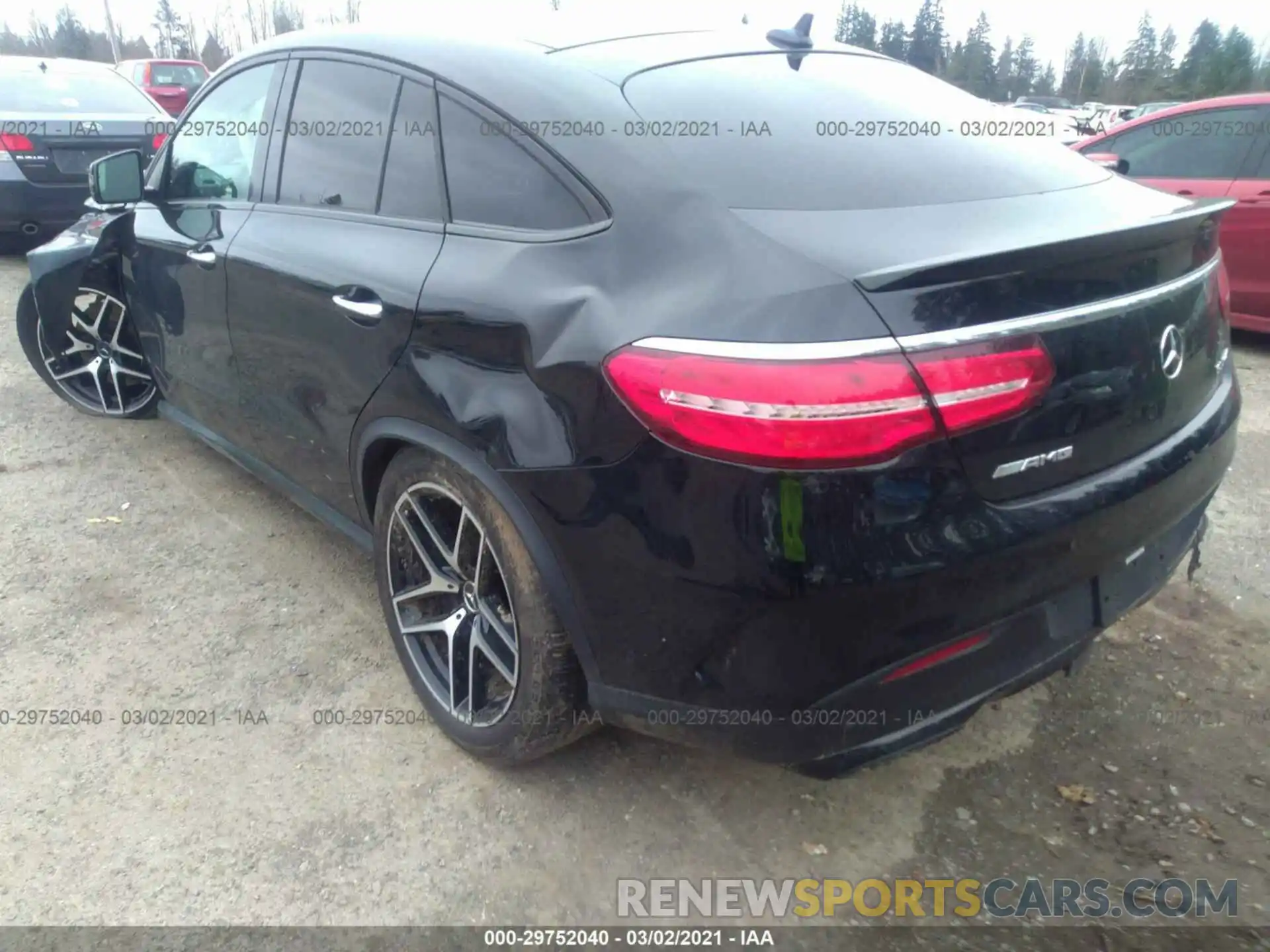 3 Фотография поврежденного автомобиля 4JGED6EB1KA149551 MERCEDES-BENZ GLE 2019